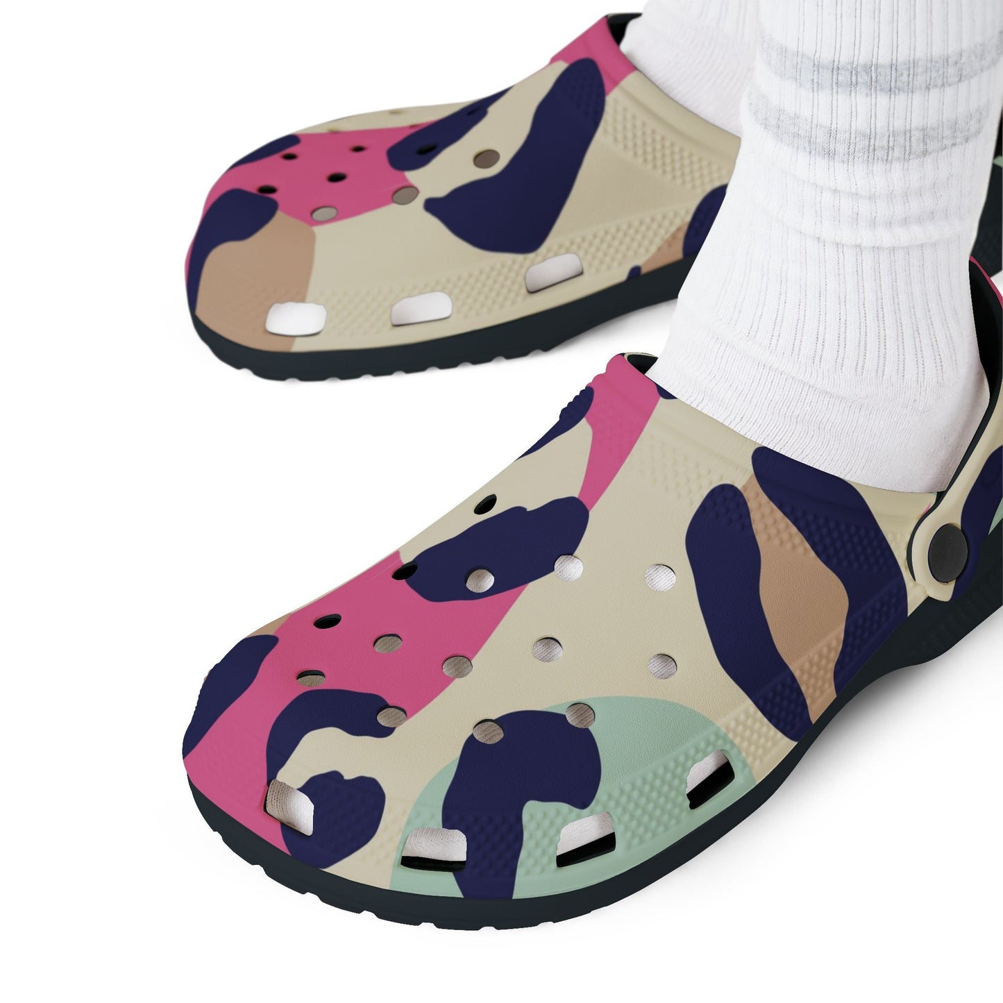 Clogs Foam EVA leopard by Mariu del Campo. - Mariu del Campo