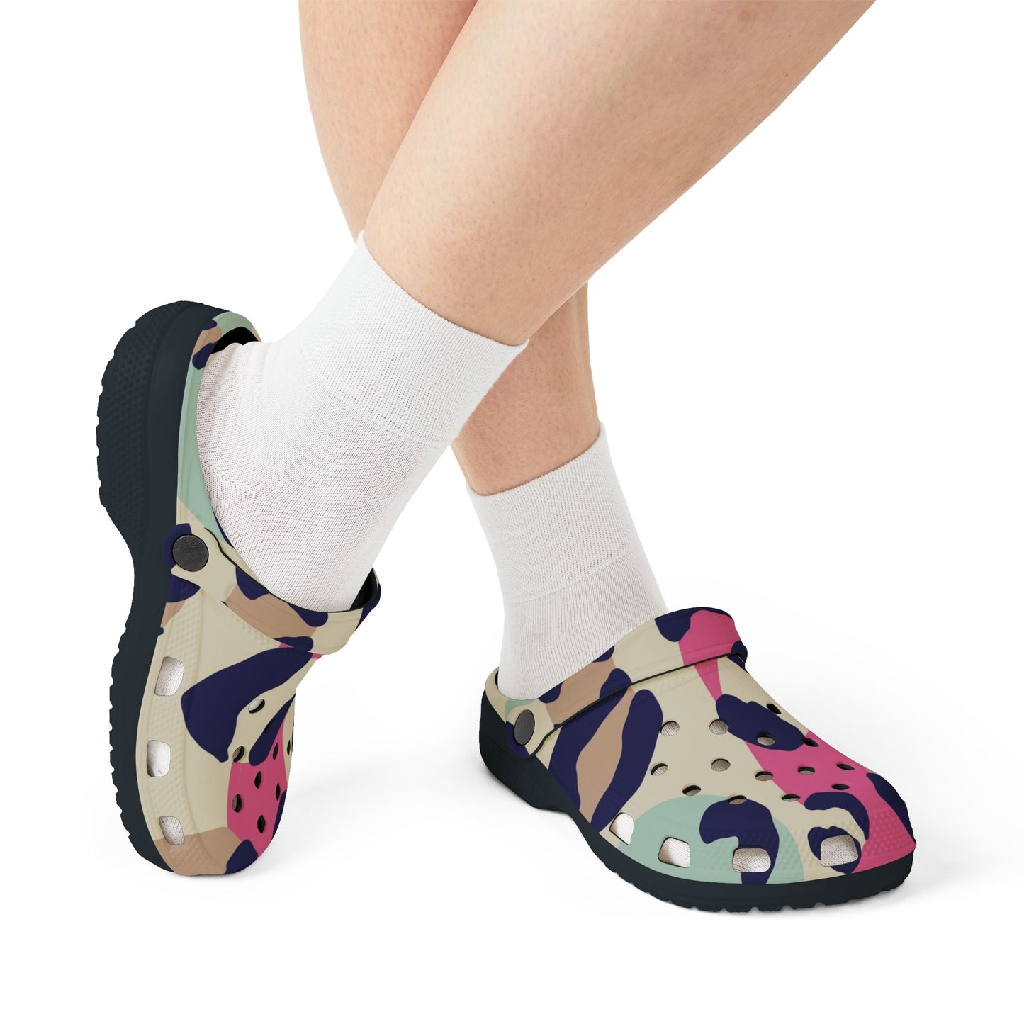 Clogs Foam EVA leopard by Mariu del Campo. - Mariu del Campo