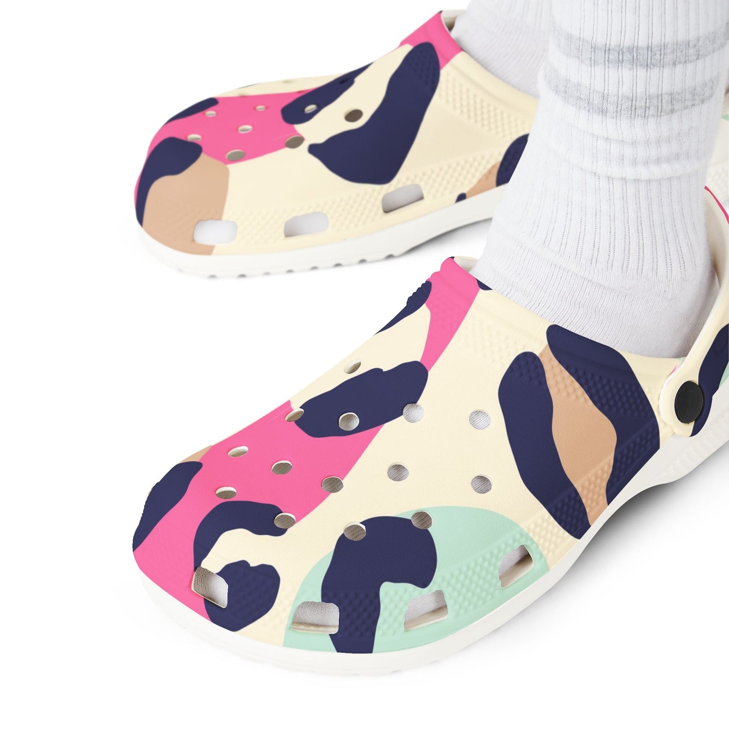 Clogs Foam EVA leopard by Mariu del Campo. - Mariu del Campo