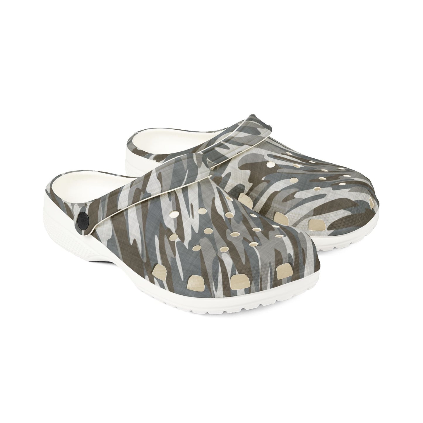Clogs Foam EVA Rubber Shoes Camo by Mariu del Campo. - Mariu del Campo