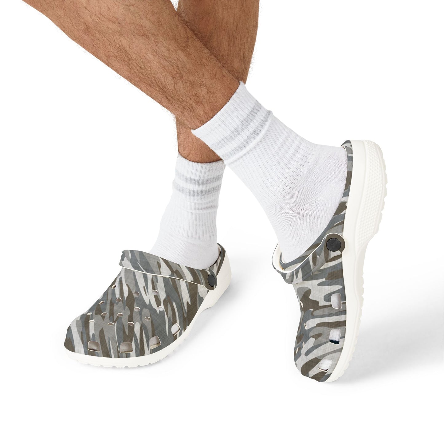 Clogs Foam EVA Rubber Shoes Camo by Mariu del Campo. - Mariu del Campo