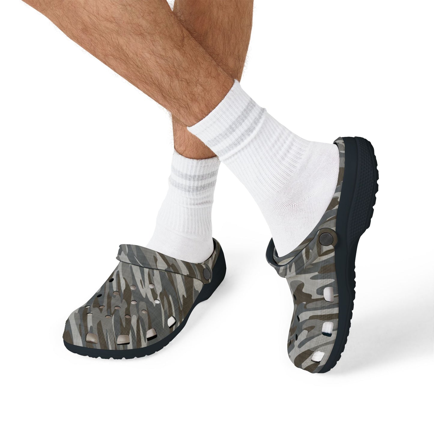 Clogs Foam EVA Rubber Shoes Camo by Mariu del Campo. - Mariu del Campo