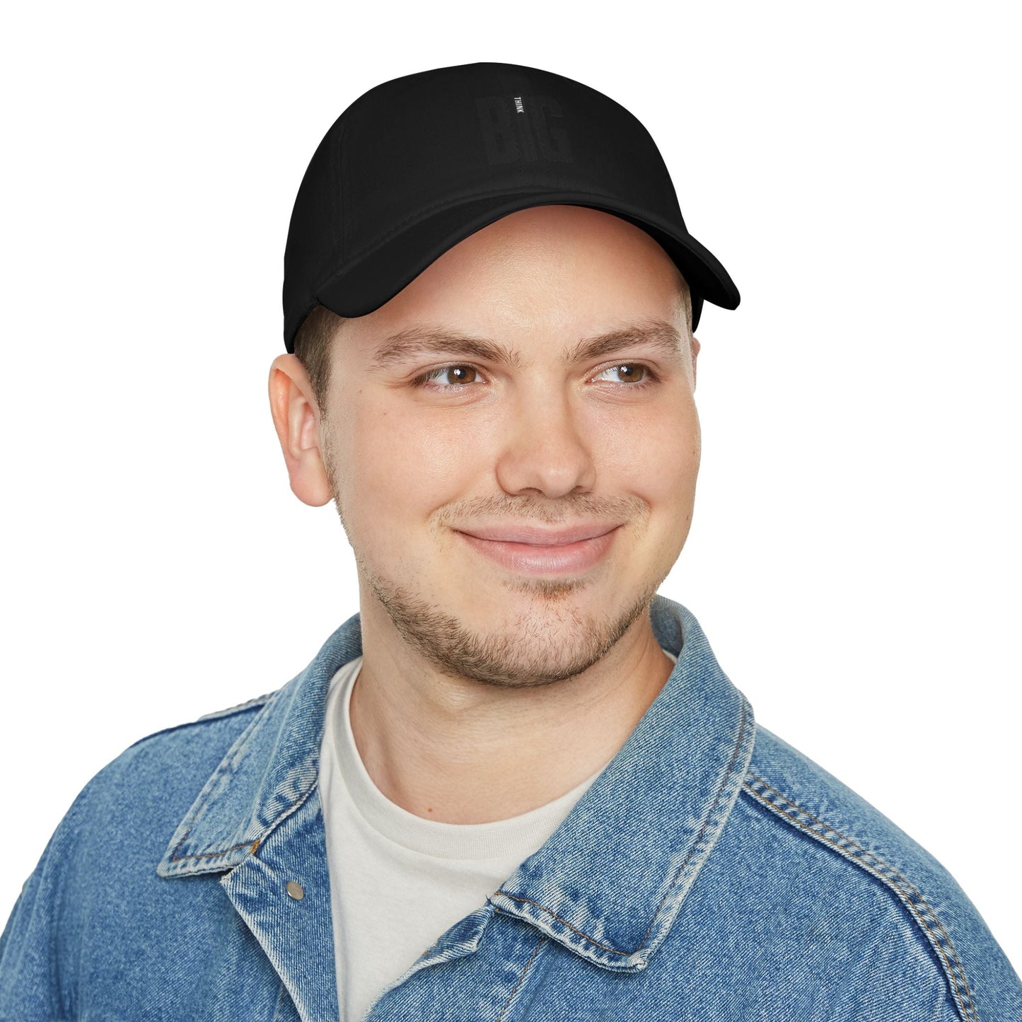 Hat Low Profile Baseball Cap Think Big by Mariu del Campo. - Mariu del Campo