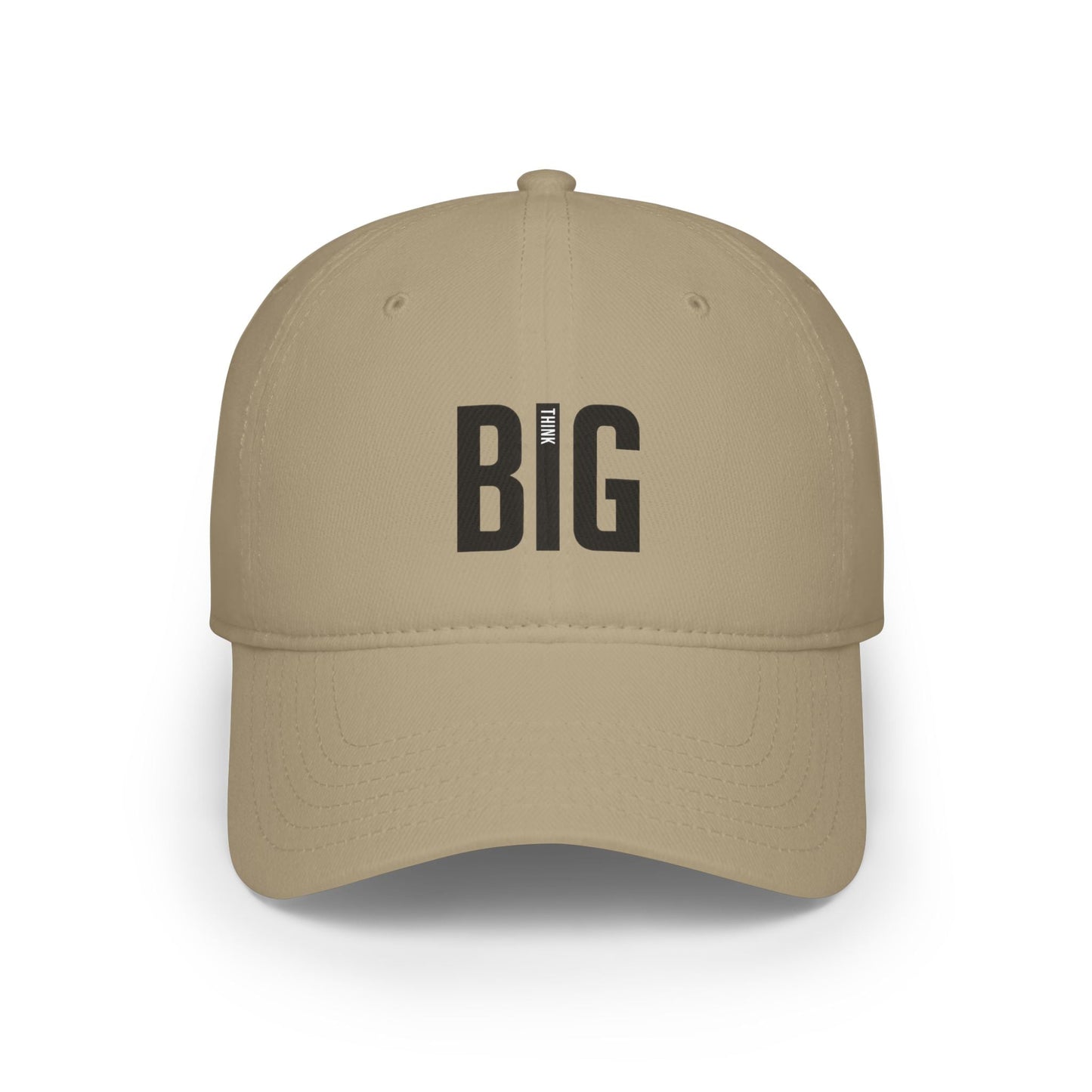 Hat Low Profile Baseball Cap Think Big by Mariu del Campo. - Mariu del Campo