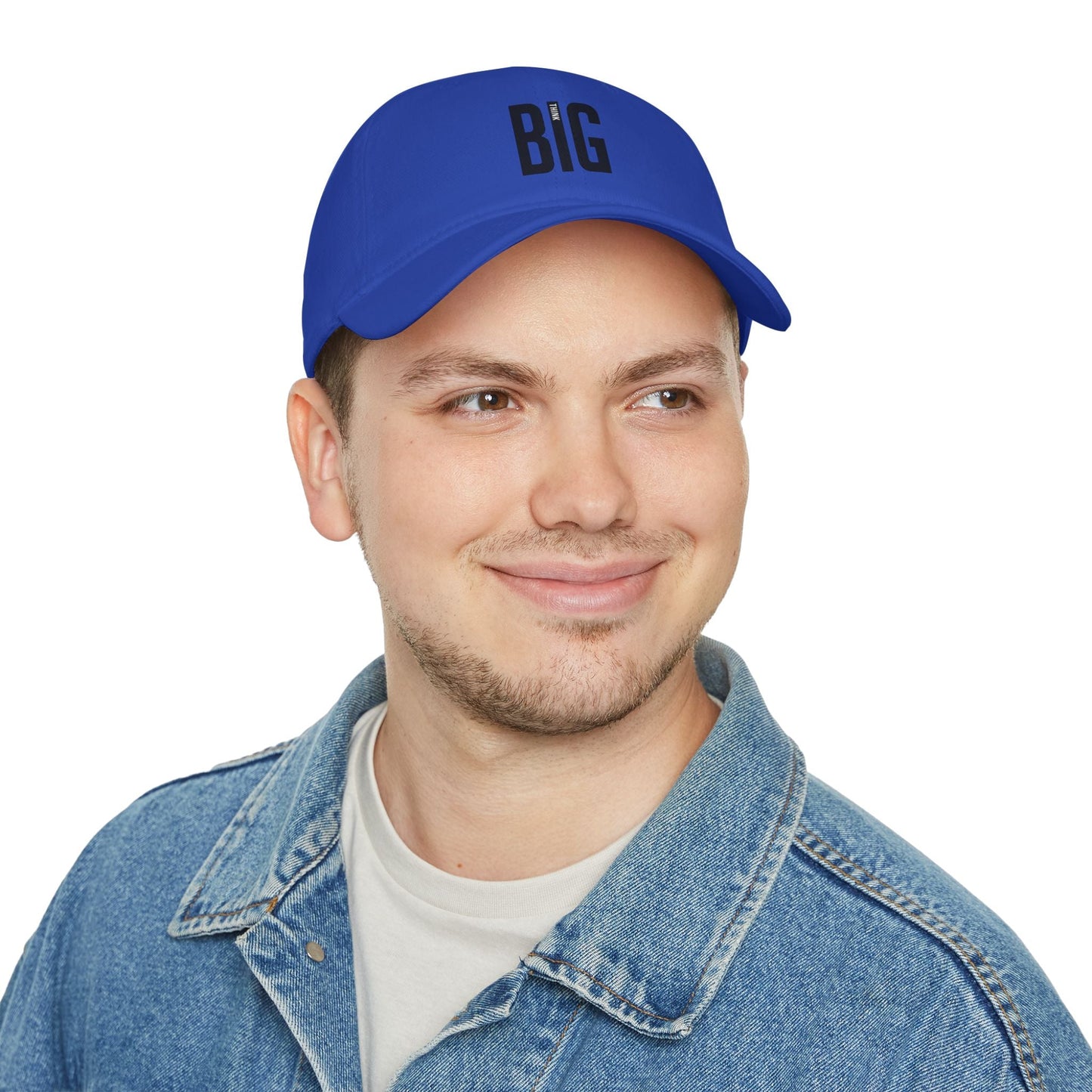Hat Low Profile Baseball Cap Think Big by Mariu del Campo. - Mariu del Campo