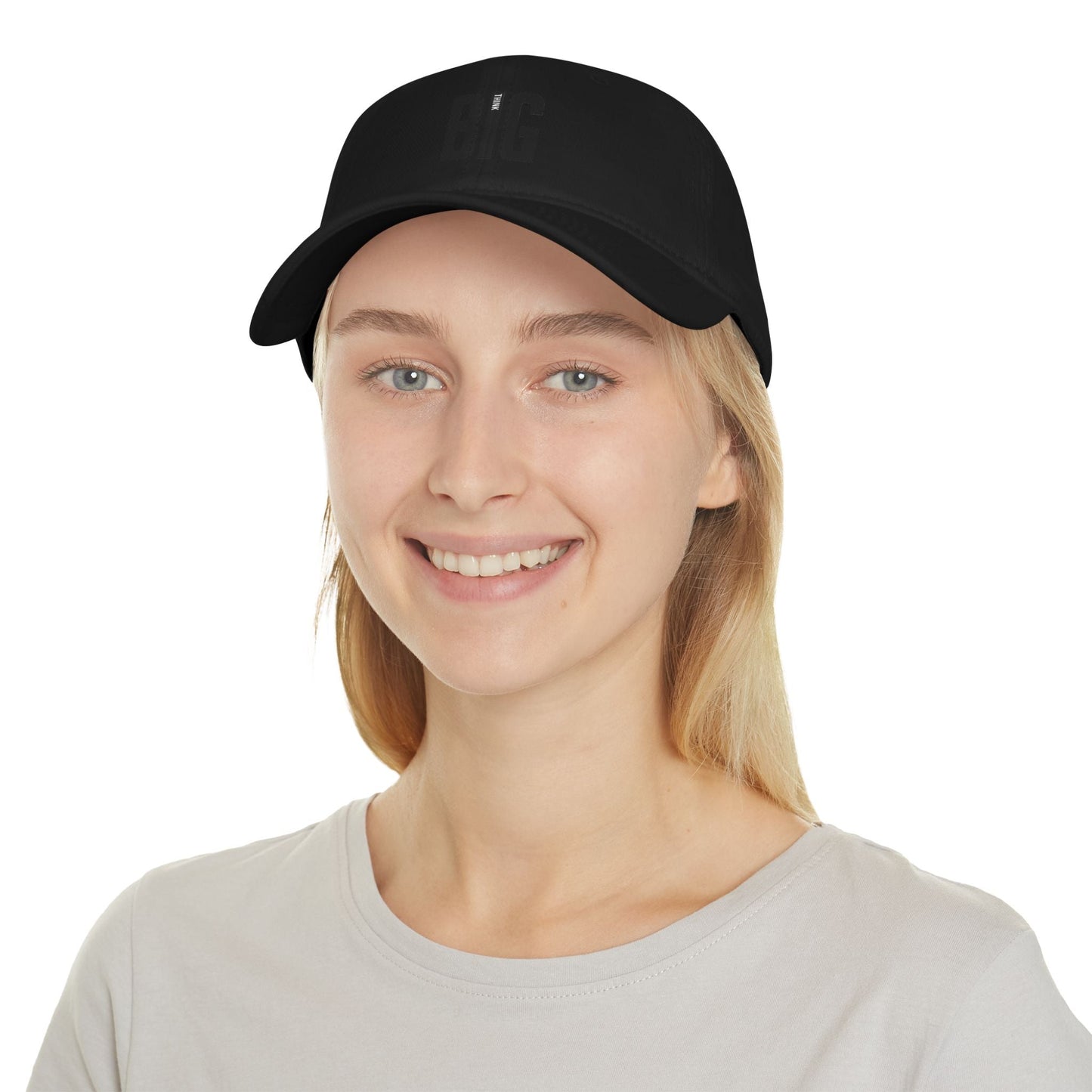 Hat Low Profile Baseball Cap Think Big by Mariu del Campo. - Mariu del Campo