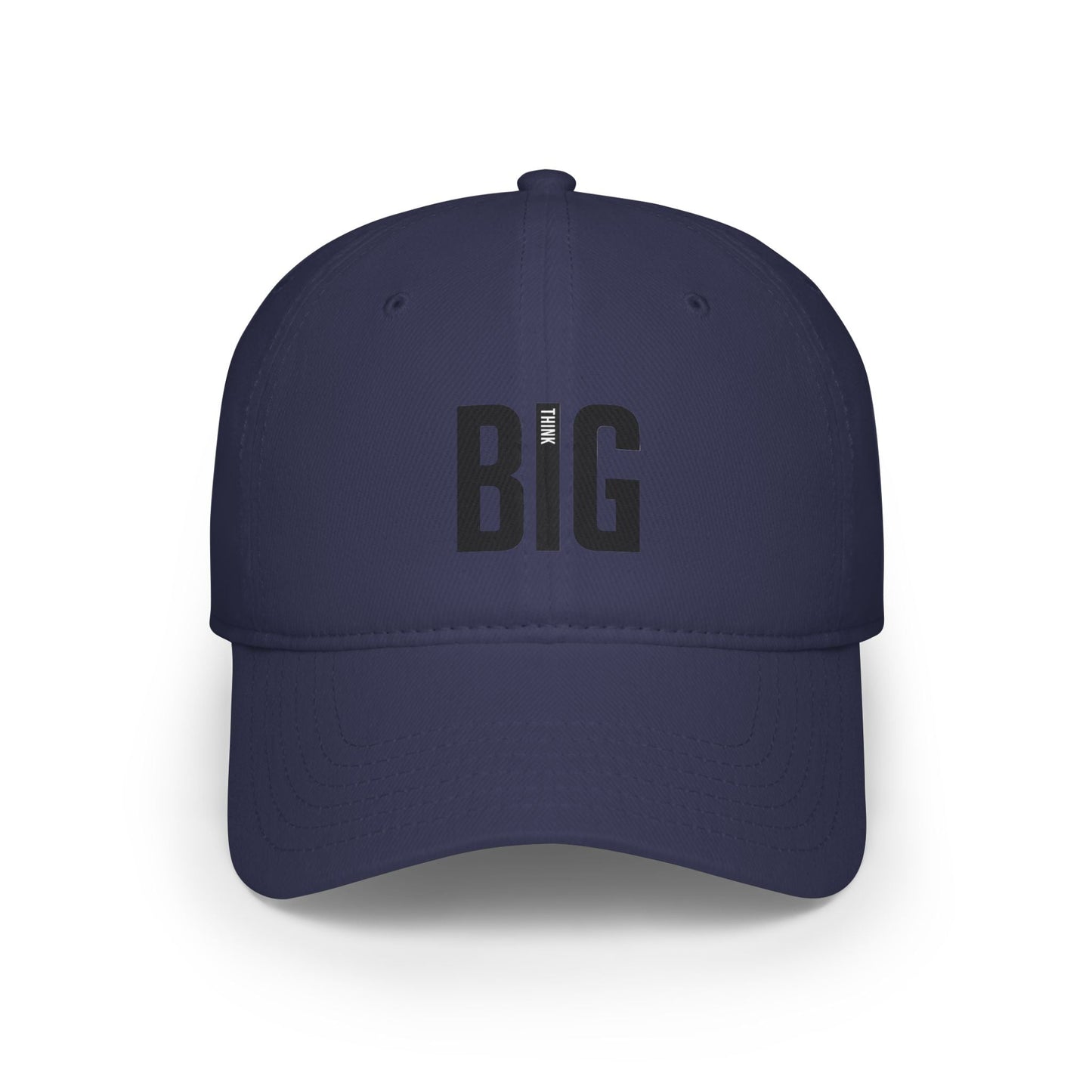 Hat Low Profile Baseball Cap Think Big by Mariu del Campo. - Mariu del Campo