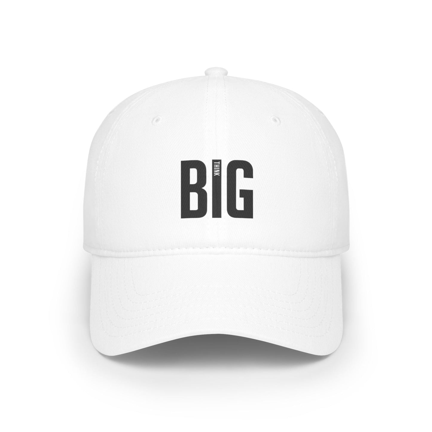 Hat Low Profile Baseball Cap Think Big by Mariu del Campo. - Mariu del Campo