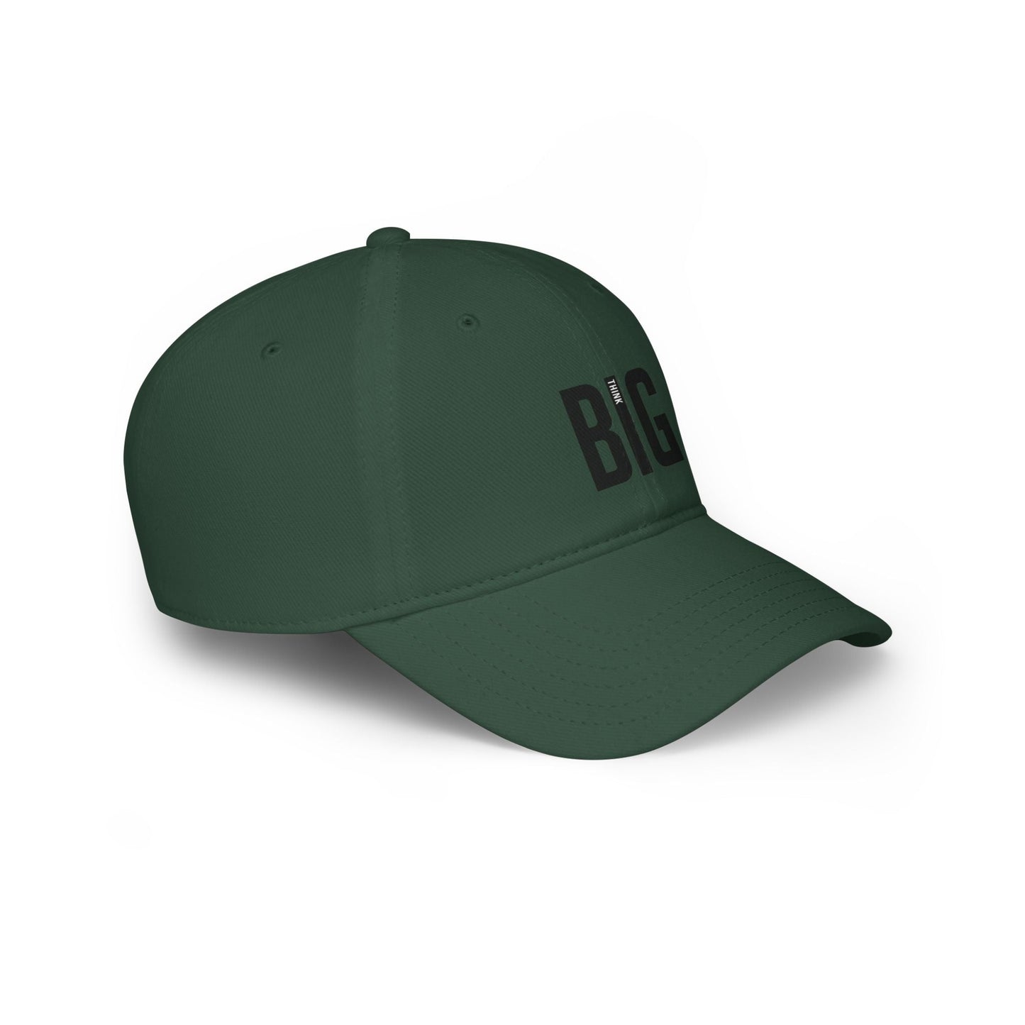 Hat Low Profile Baseball Cap Think Big by Mariu del Campo. - Mariu del Campo