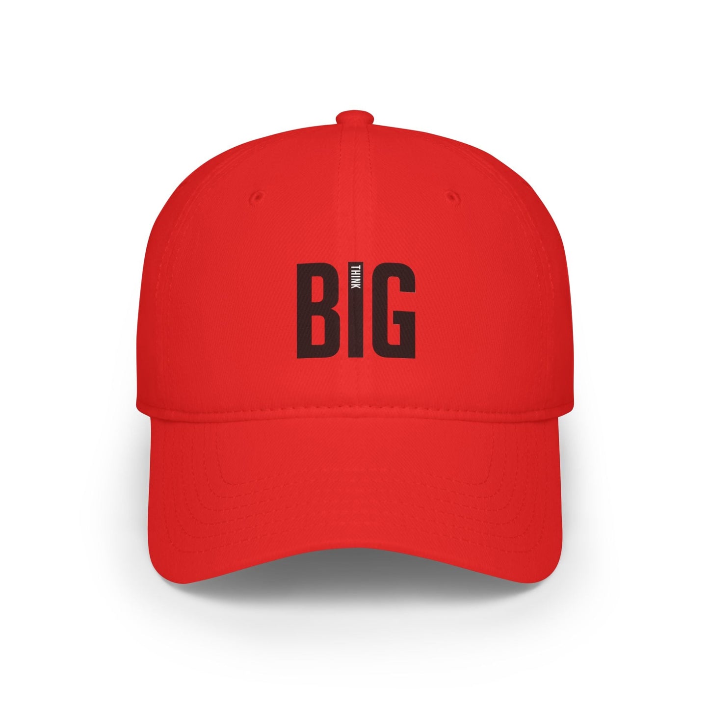 Hat Low Profile Baseball Cap Think Big by Mariu del Campo. - Mariu del Campo