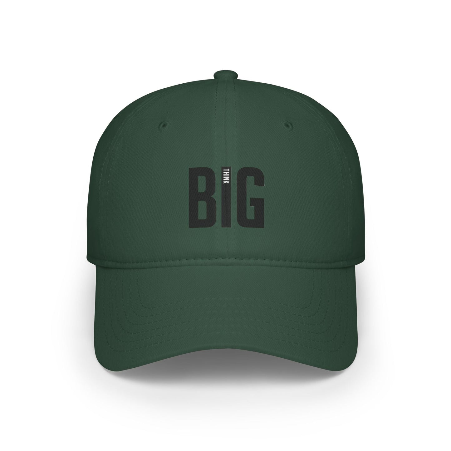 Hat Low Profile Baseball Cap Think Big by Mariu del Campo. - Mariu del Campo