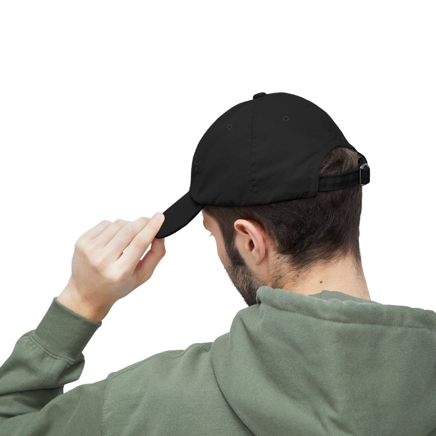 Hat Unisex Distressed Cap Love by Mariu del Campo. - Mariu del Campo