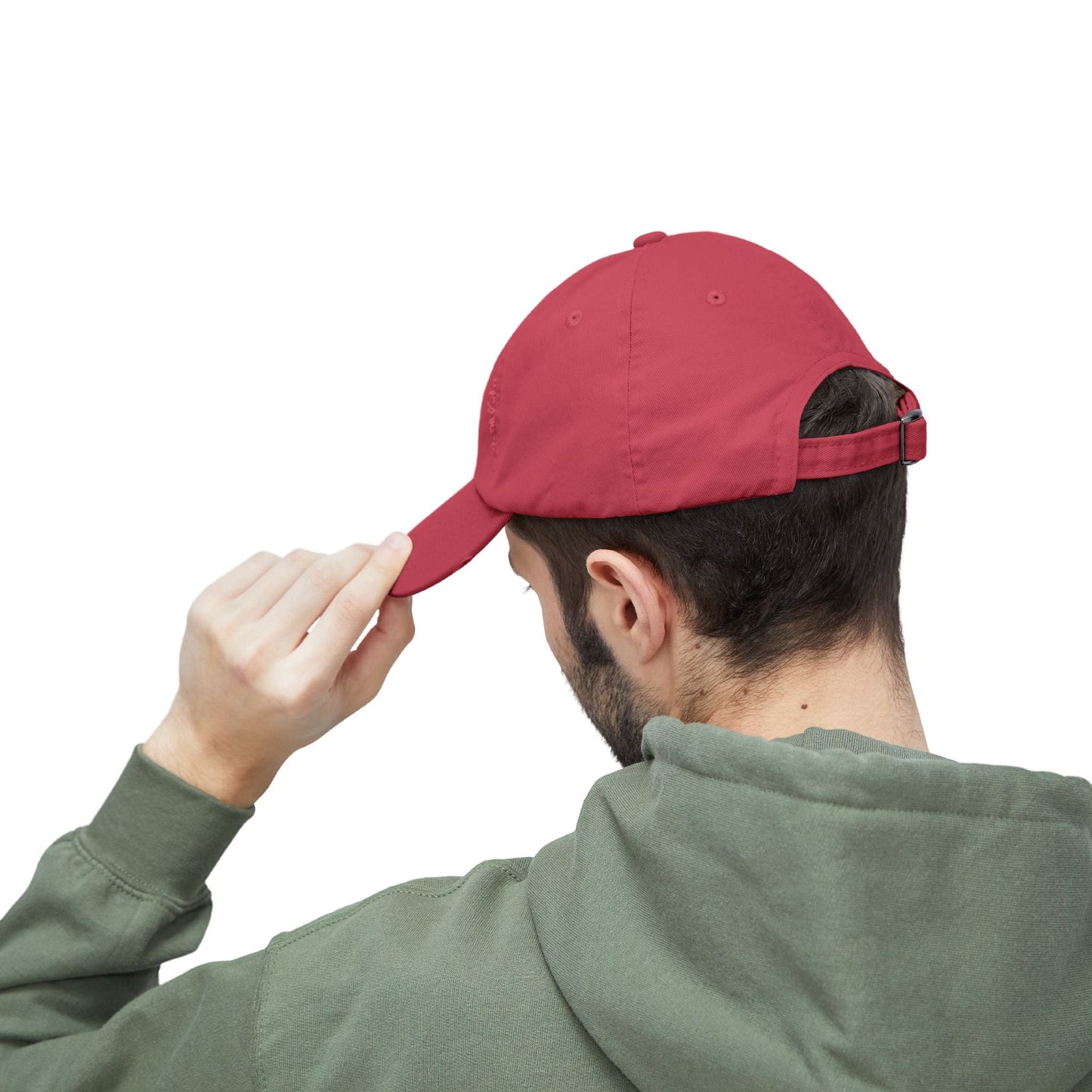 Hat Unisex Distressed Cap Love by Mariu del Campo. - Mariu del Campo