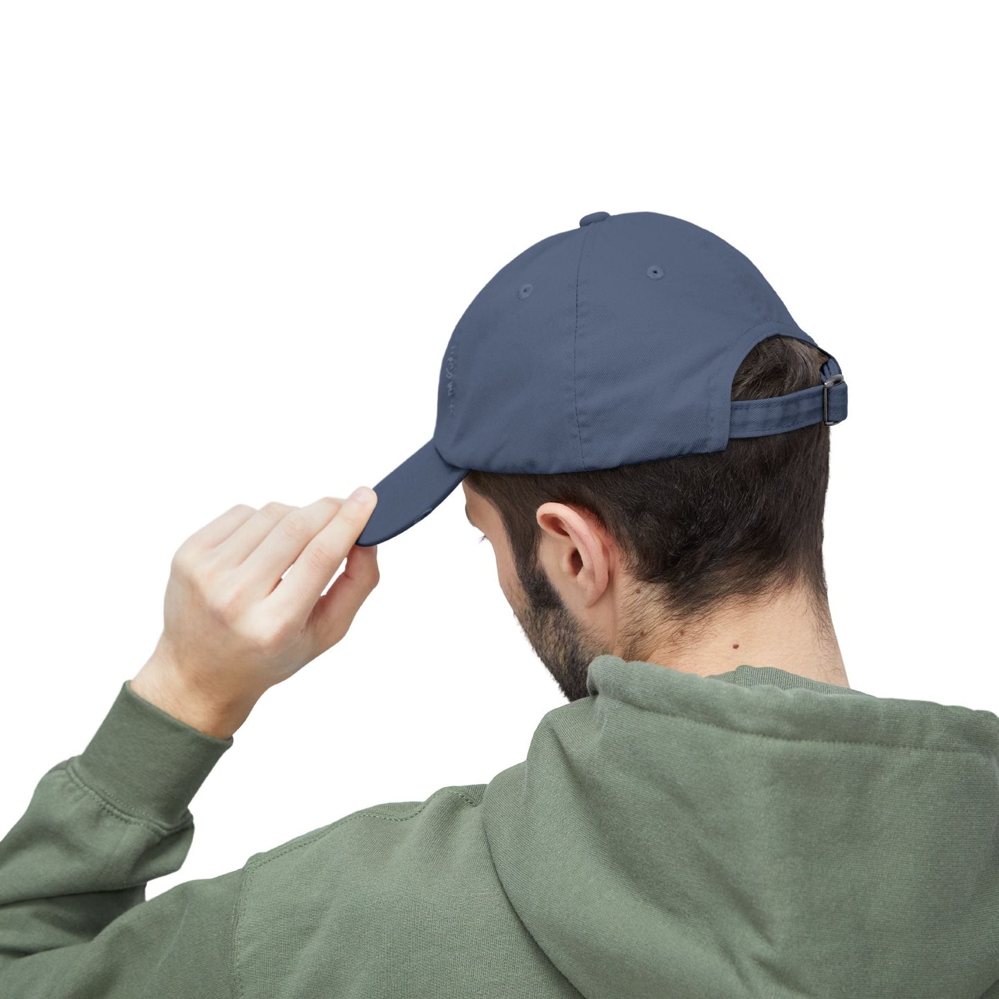Hat Unisex Distressed Cap Love by Mariu del Campo. - Mariu del Campo