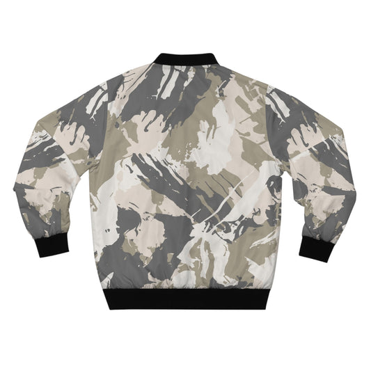 Jacket Men's Bomber camo by Mariu del Campo. - Mariu del Campo