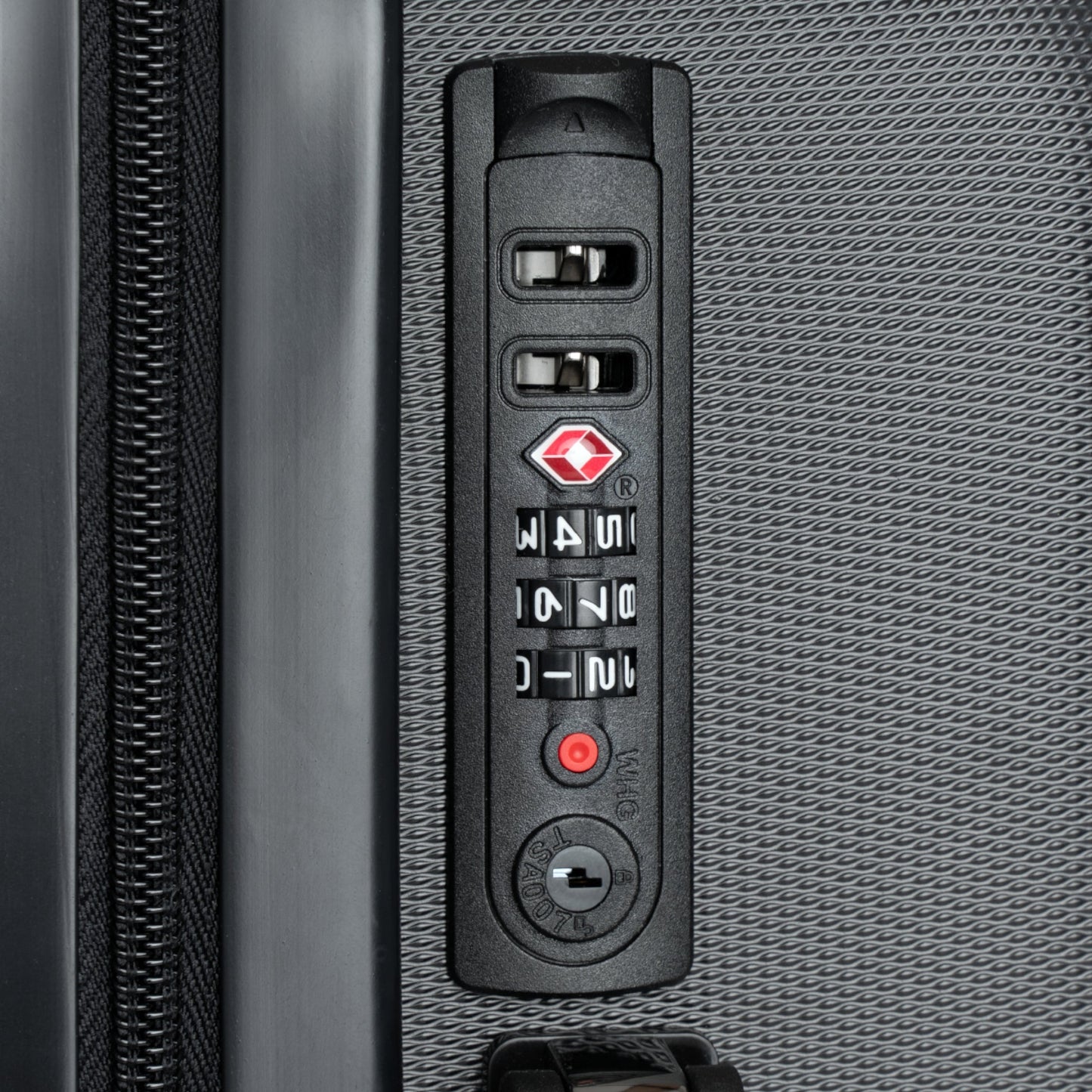 Luggage Suitcase love in dark red by Mariu del Campo. - Mariu del Campo
