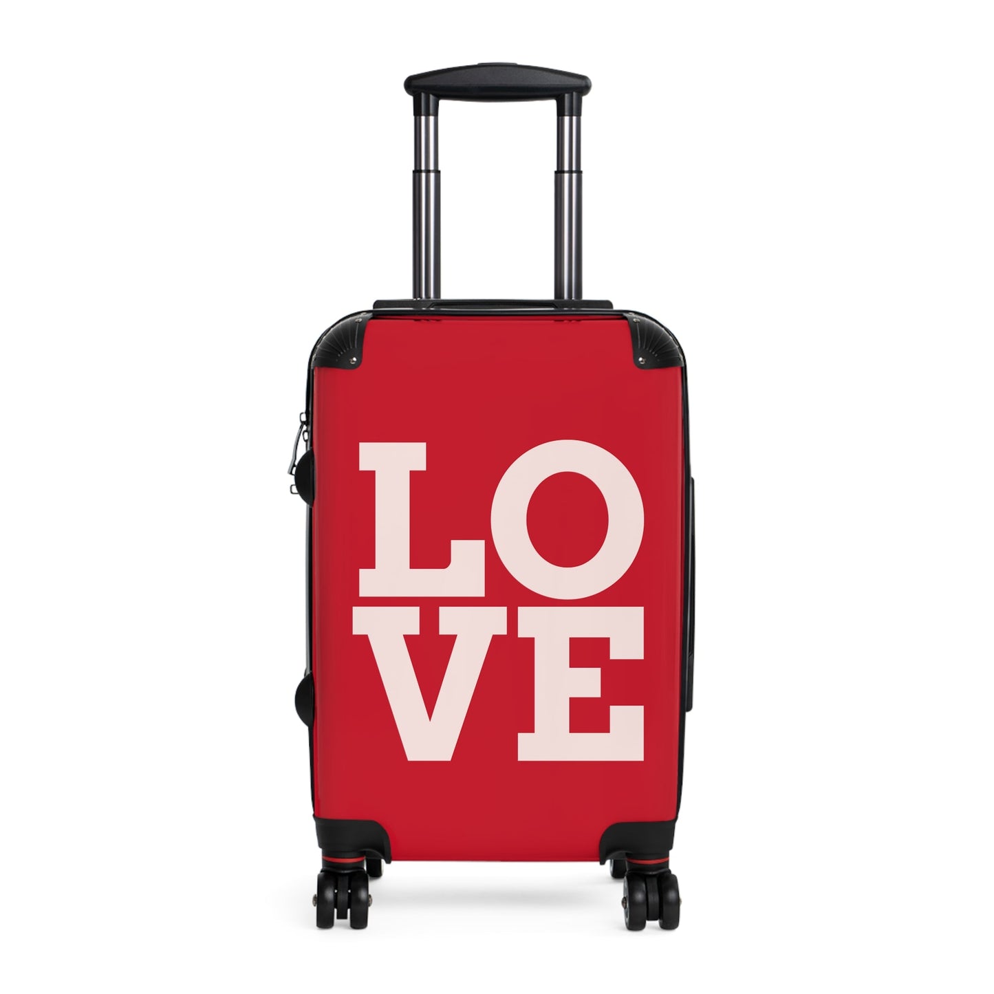 Luggage Suitcase love in dark red by Mariu del Campo. - Mariu del Campo