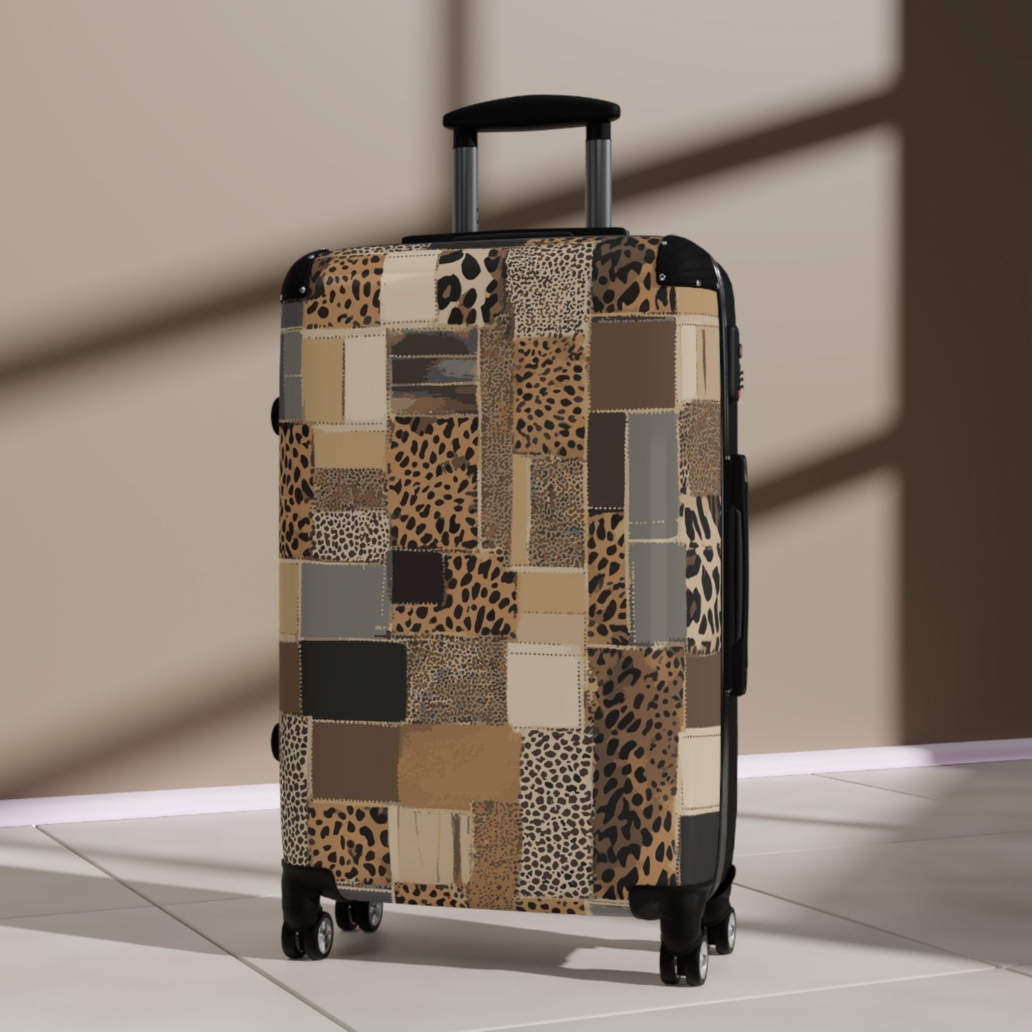 Luggage Suitcases animal print by Mariu del Campo. - Mariu del Campo