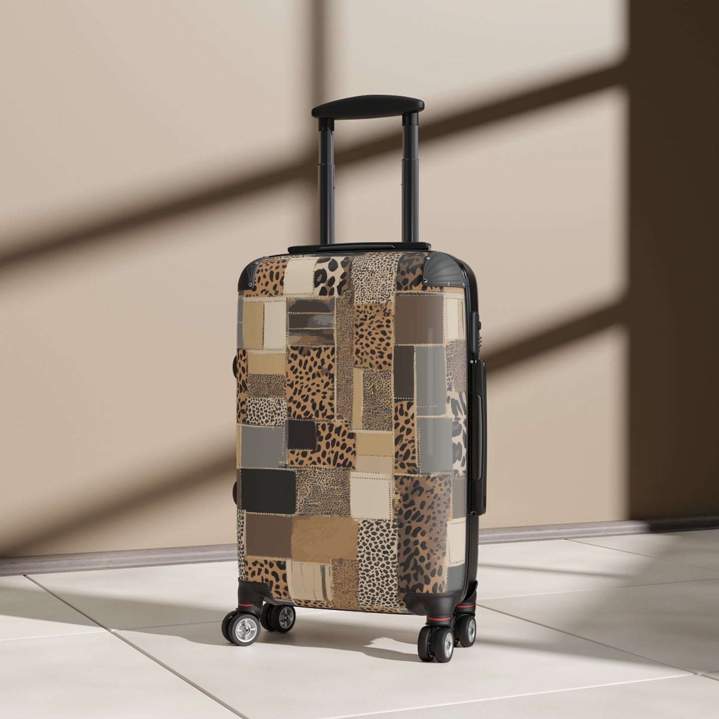 Luggage Suitcases animal print by Mariu del Campo. - Mariu del Campo