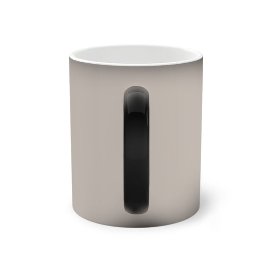 Mug Color-Changing 11oz Yes by Mariu del Campo — hot state revealing Yes artwork