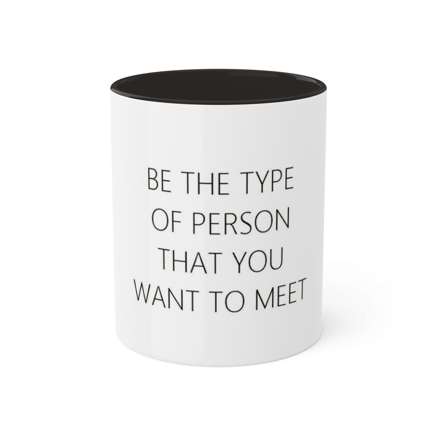 Mugs Colorful, 11oz Be by Mariu del Campo. - Mariu del Campo