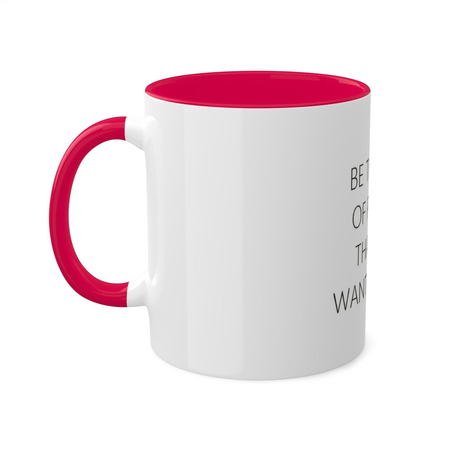 Mugs Colorful, 11oz Be by Mariu del Campo. - Mariu del Campo
