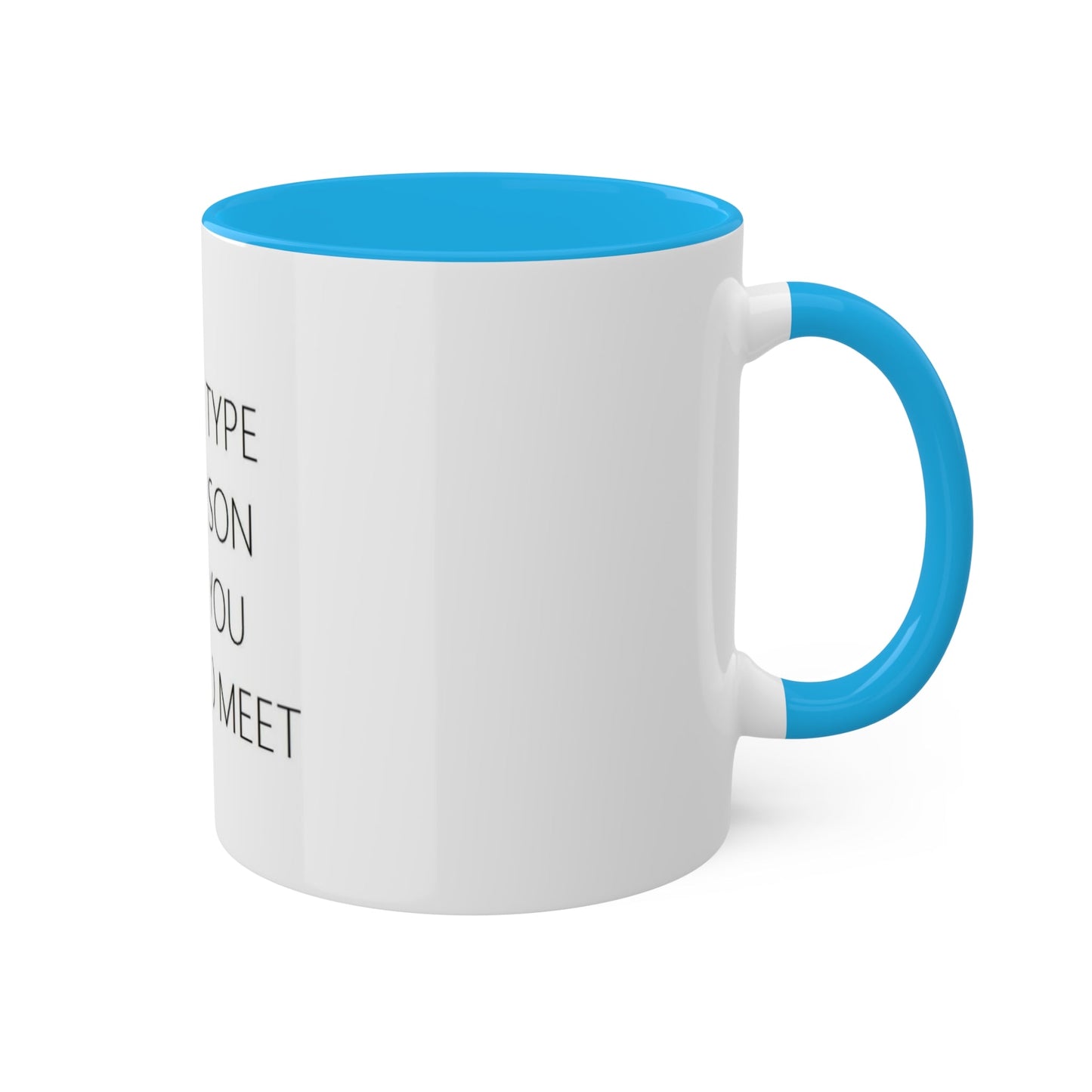 Mugs Colorful, 11oz Be by Mariu del Campo. - Mariu del Campo
