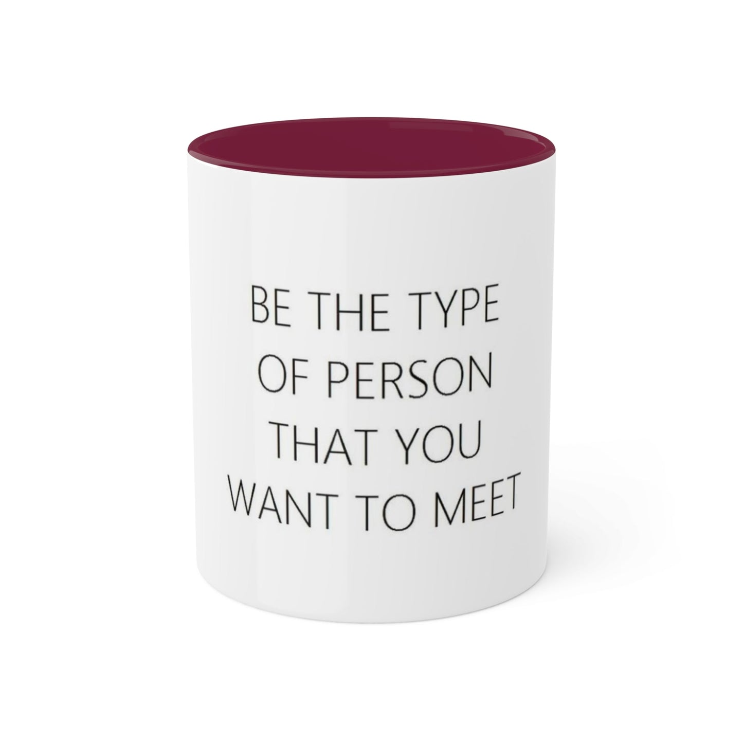 Mugs Colorful, 11oz Be by Mariu del Campo. - Mariu del Campo