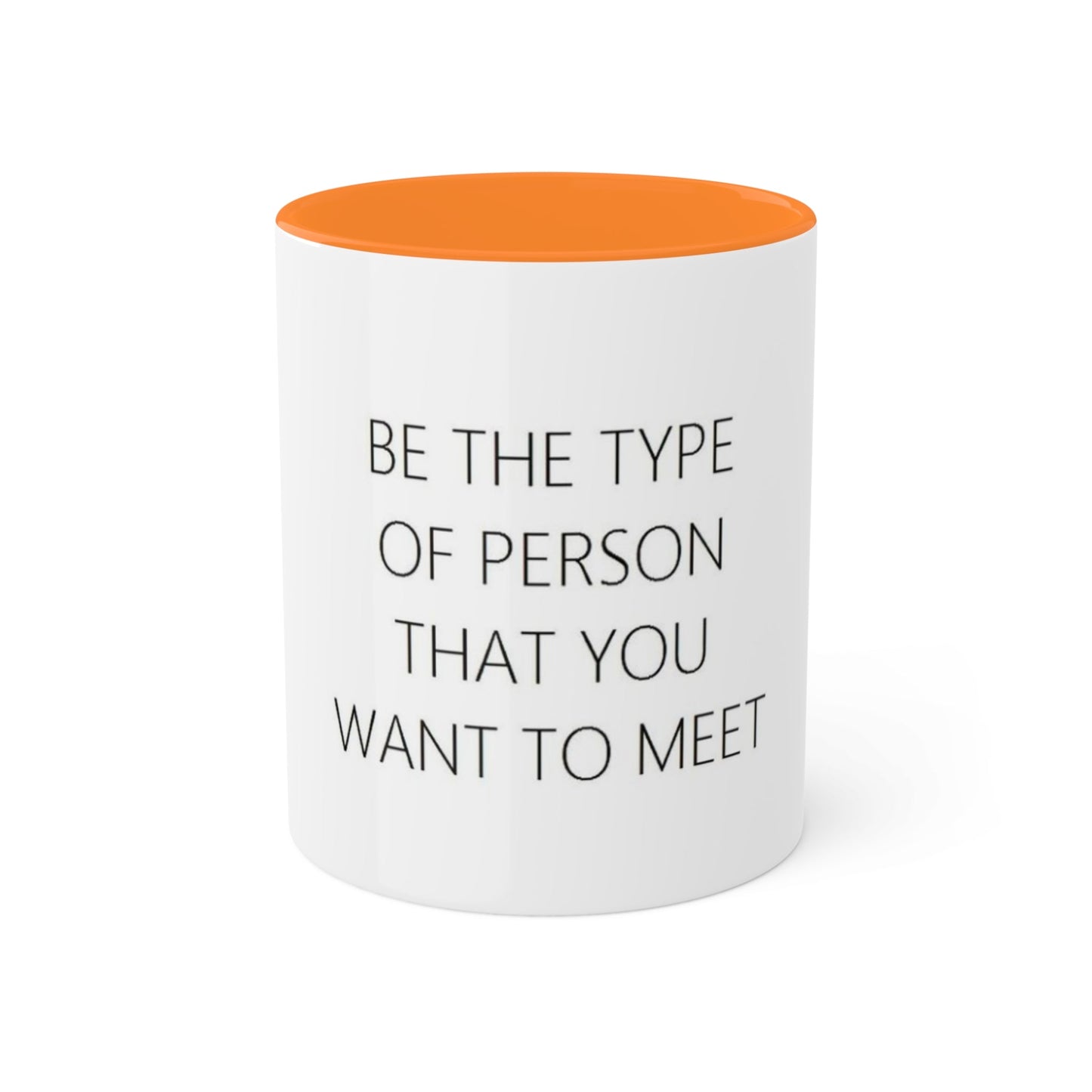 Mugs Colorful, 11oz Be by Mariu del Campo. - Mariu del Campo