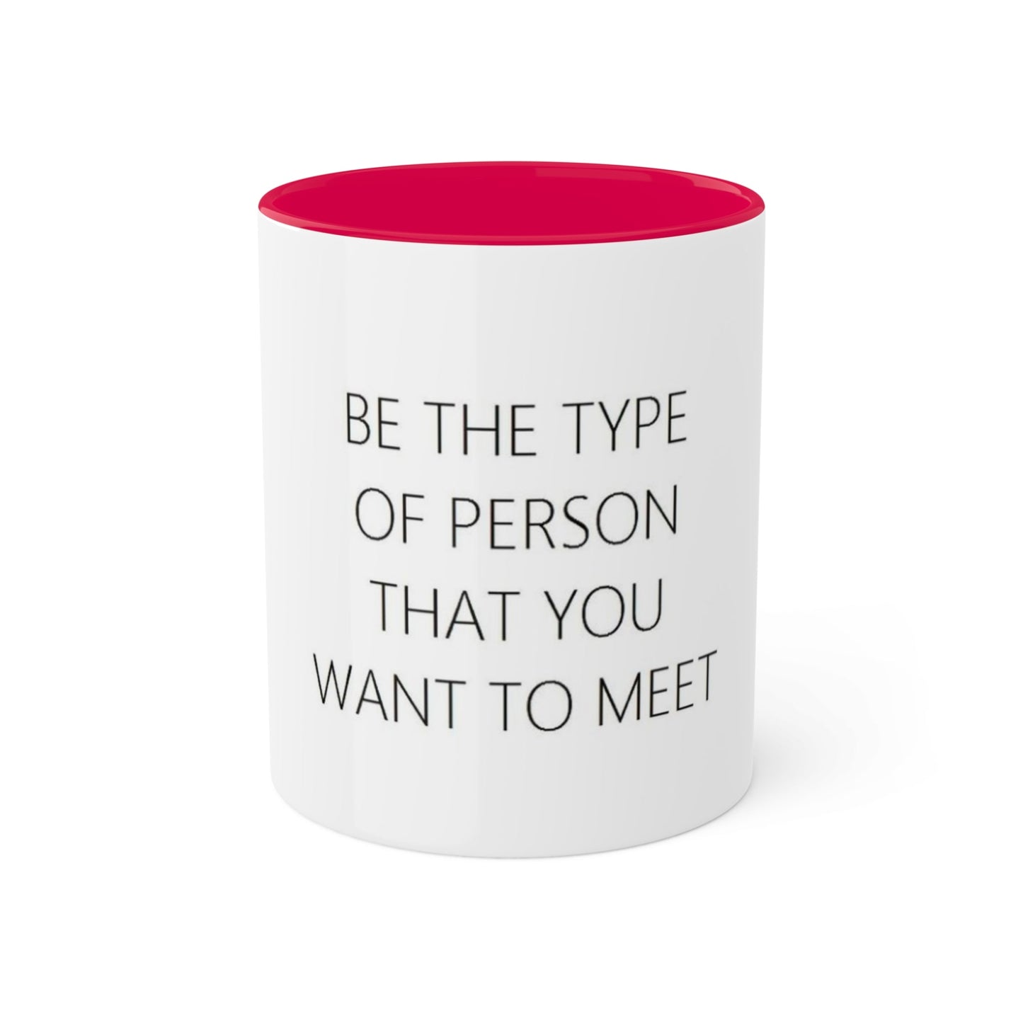 Mugs Colorful, 11oz Be by Mariu del Campo. - Mariu del Campo