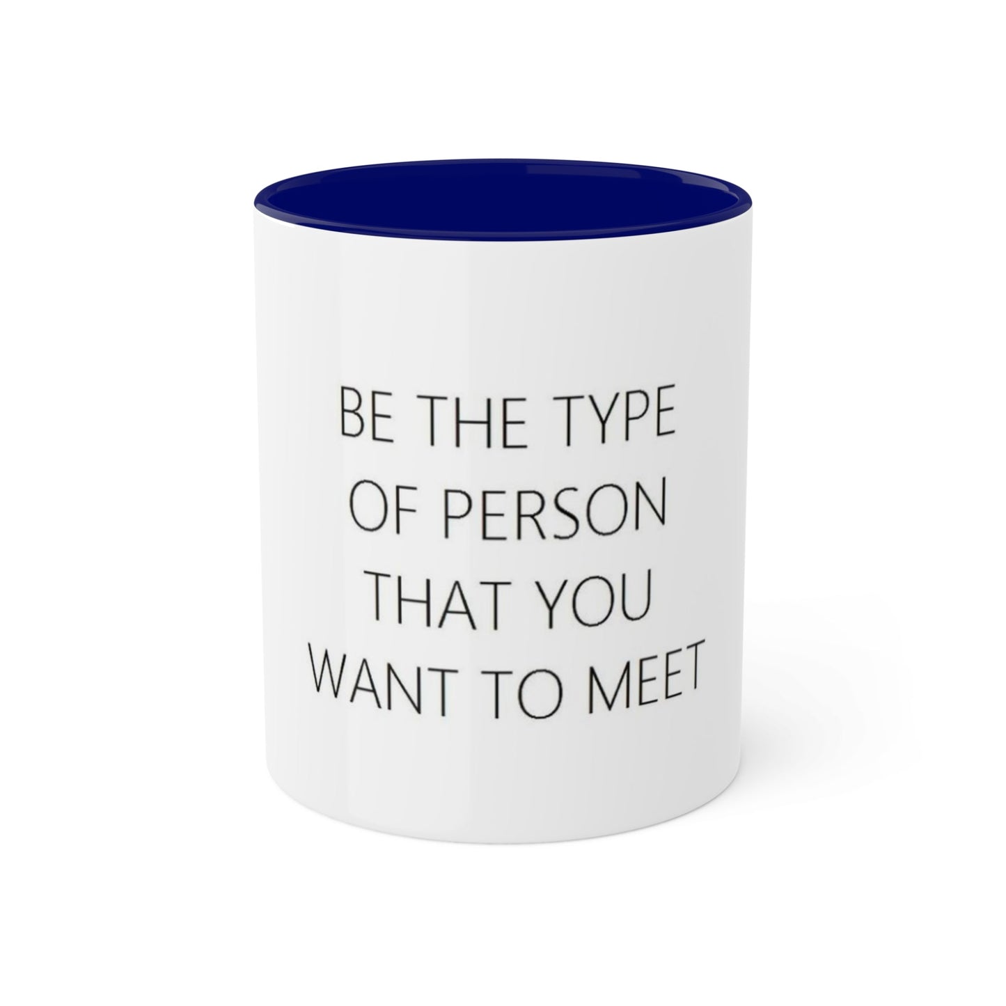 Mugs Colorful, 11oz Be by Mariu del Campo. - Mariu del Campo