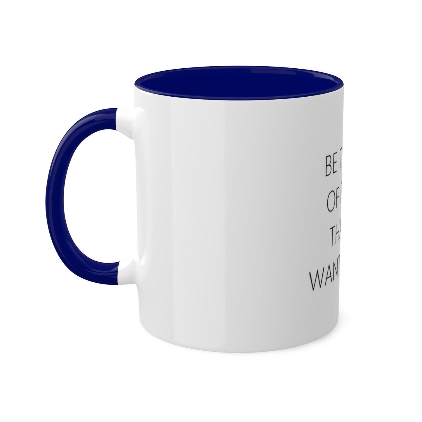 Mugs Colorful, 11oz Be by Mariu del Campo. - Mariu del Campo