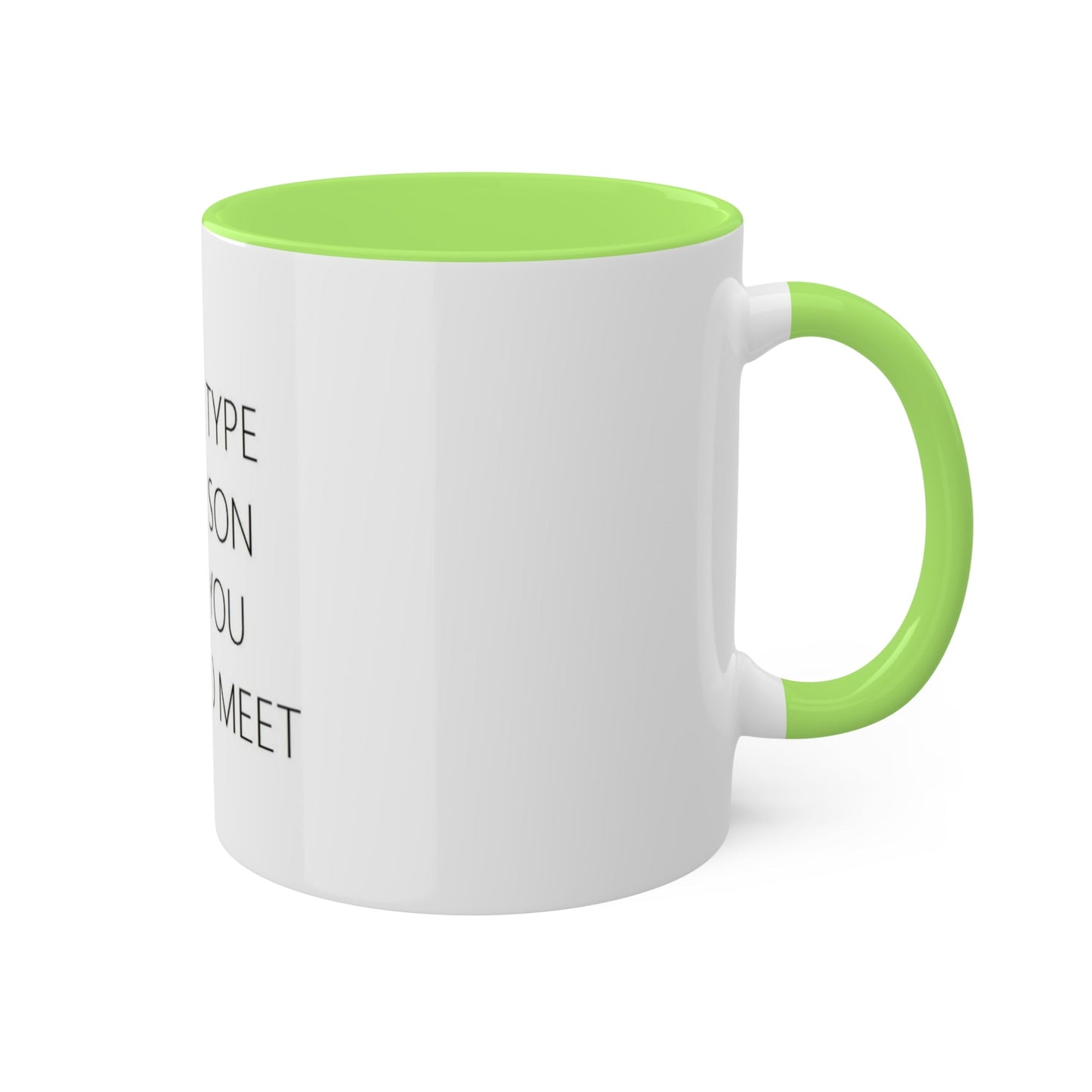 Mugs Colorful, 11oz Be by Mariu del Campo. - Mariu del Campo