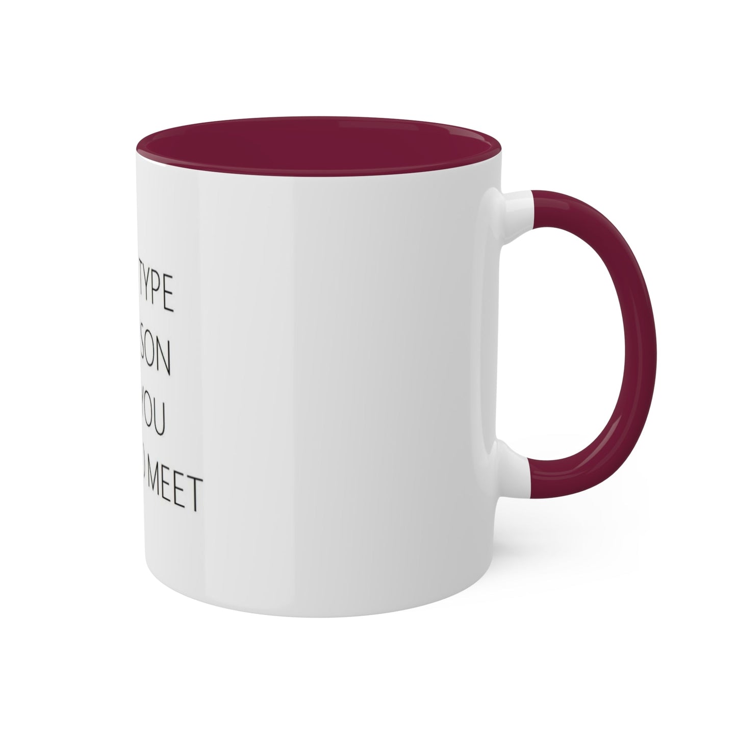 Mugs Colorful, 11oz Be by Mariu del Campo. - Mariu del Campo