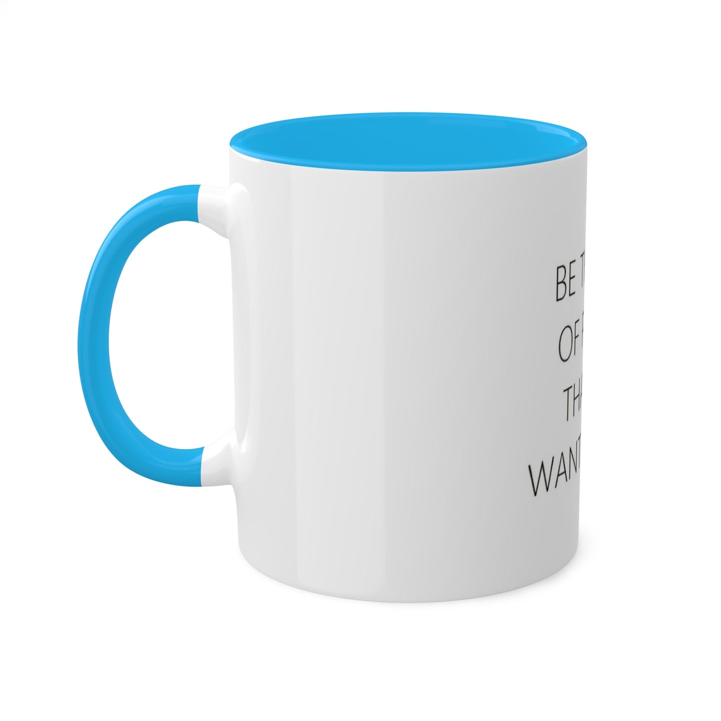 Mugs Colorful, 11oz Be by Mariu del Campo. - Mariu del Campo