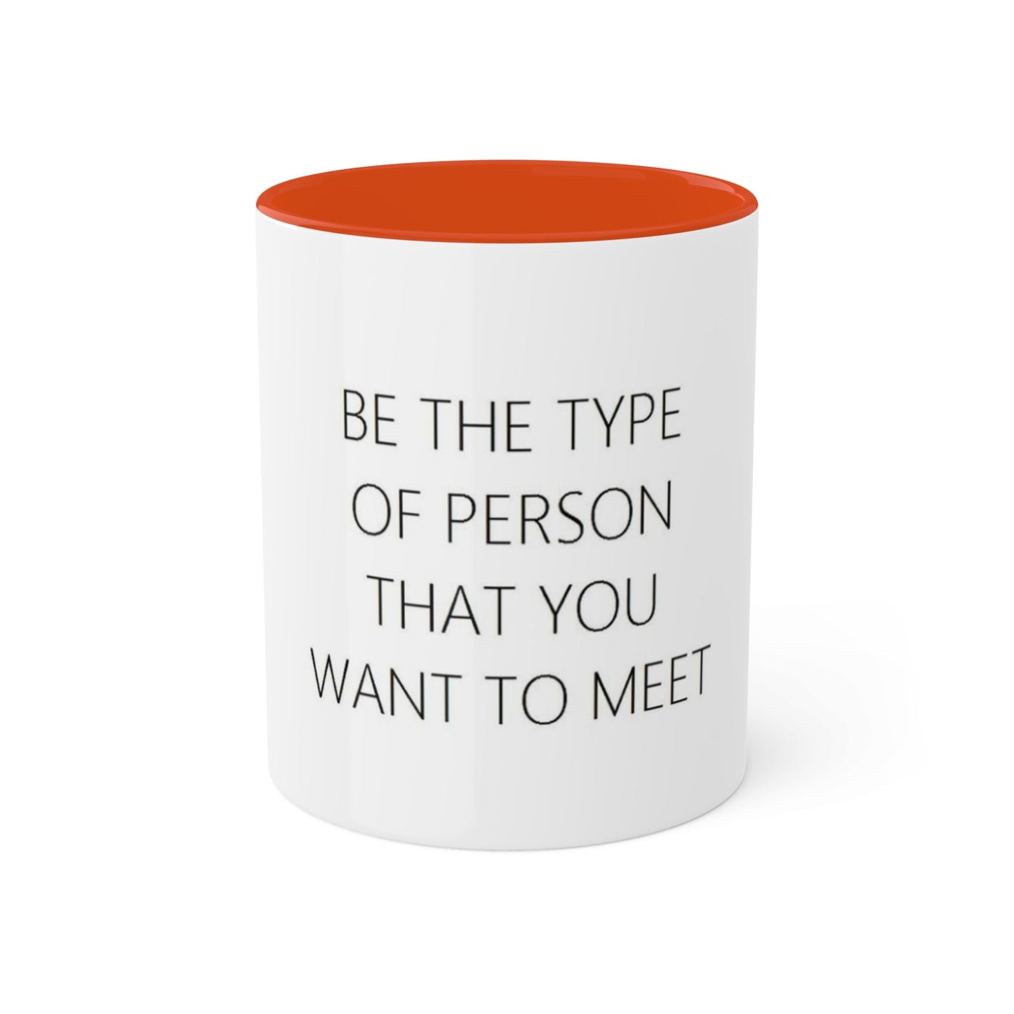 Mugs Colorful, 11oz Be by Mariu del Campo. - Mariu del Campo