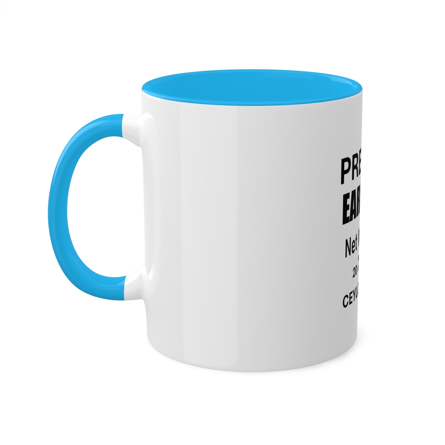 Mugs Colorful, 11oz premium by Mariu del Campo. - Mariu del Campo