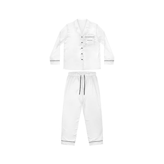 Pajamas Women's Satin white by Mariu del Campo. - Mariu del Campo