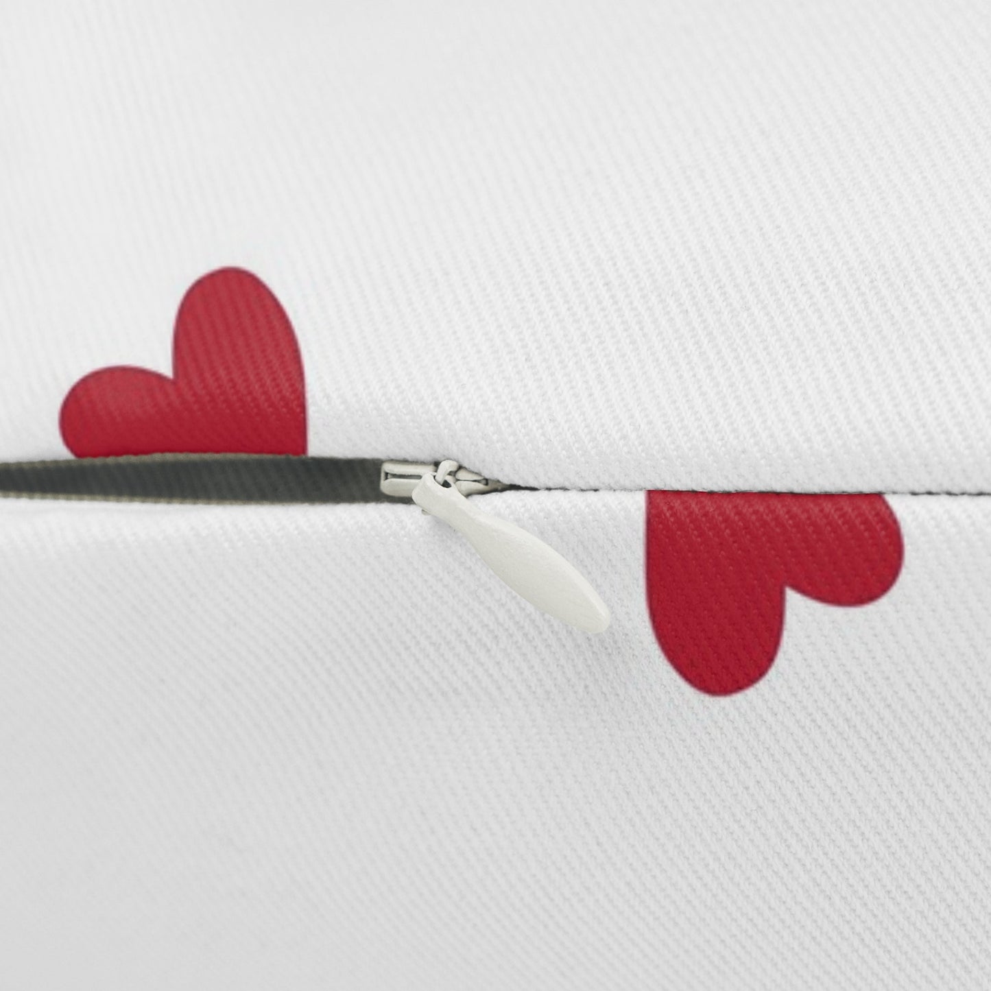 Pillow Spun Polyester Lumbar heart by Mariu del Campo. - Mariu del Campo