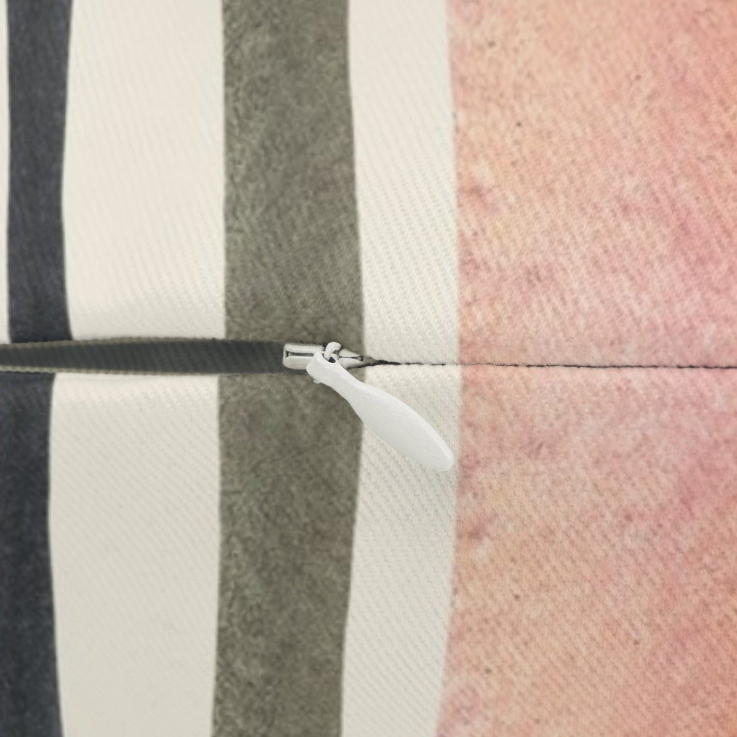 Pillow Spun Polyester Lumbar paint by Mariu del Campo. - Mariu del Campo