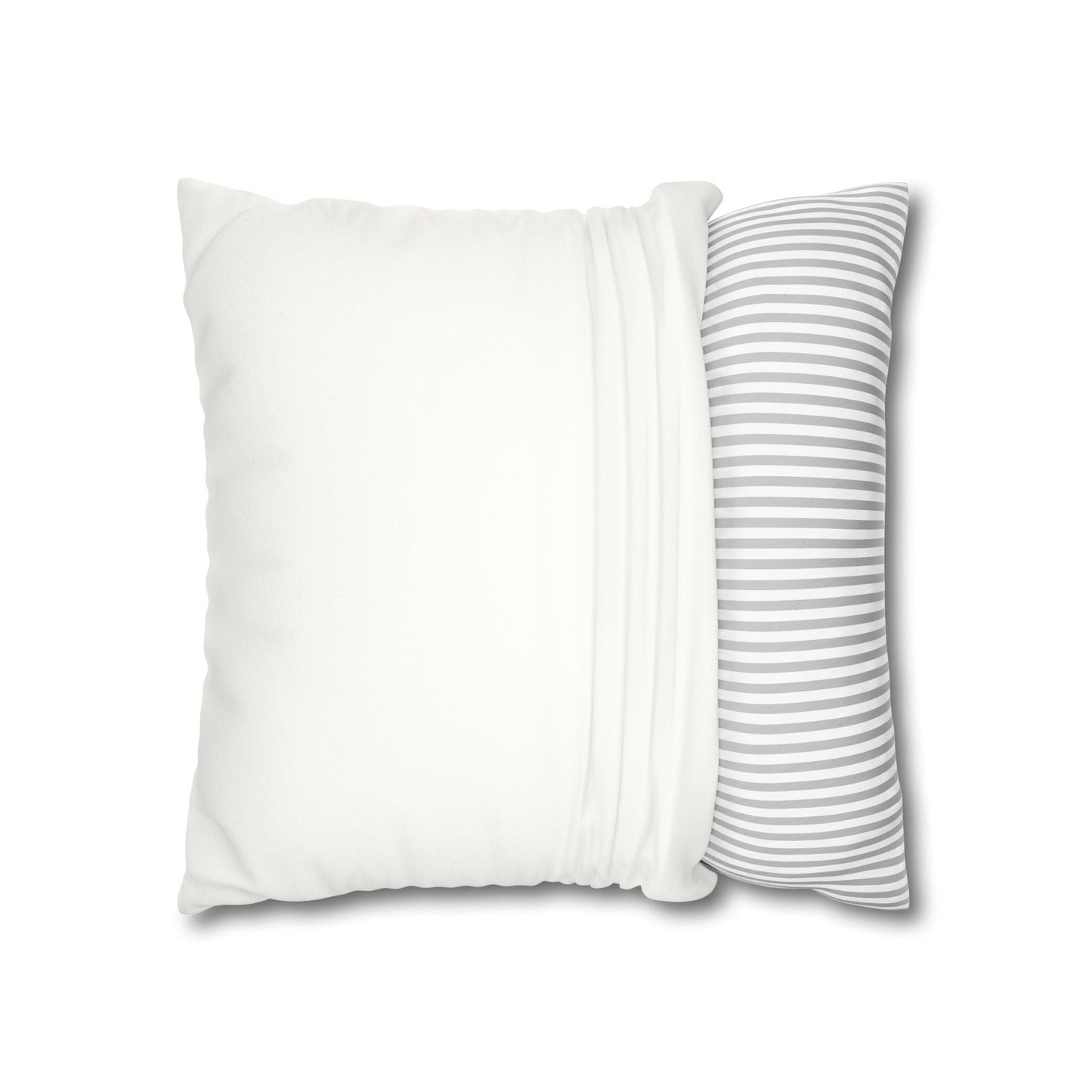 Pillowcase Faux Suede Square Enjoy Today by Mariu del Campo. - Mariu del Campo