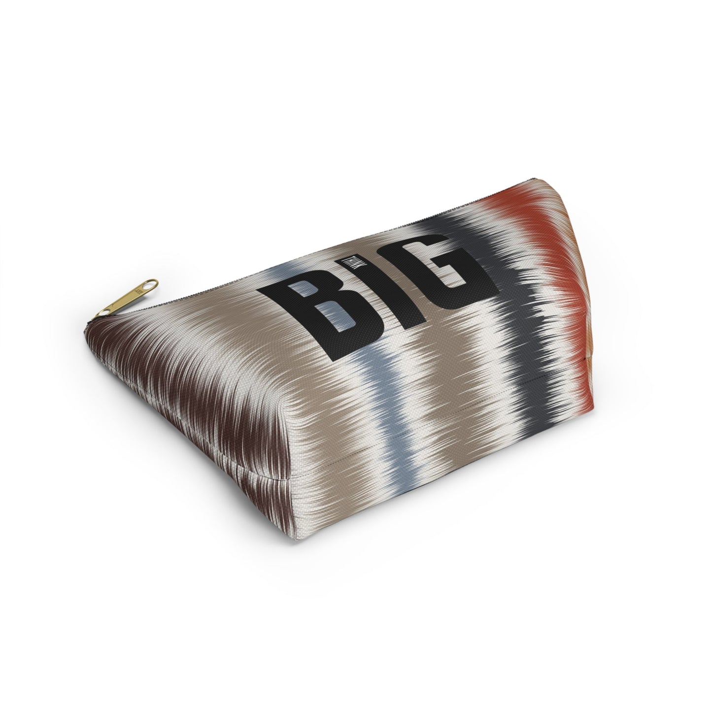 Pouch Accessory w T - bottom Think Big by Mariu del Campo. - Mariu del Campo