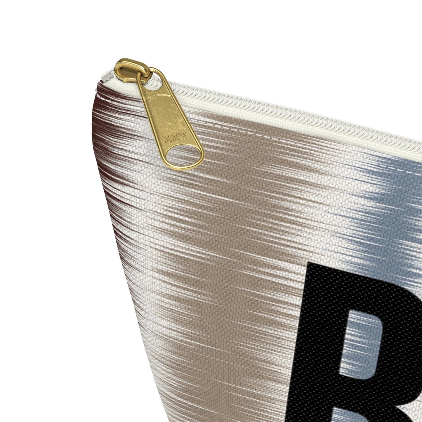Pouch Accessory w T - bottom Think Big by Mariu del Campo. - Mariu del Campo