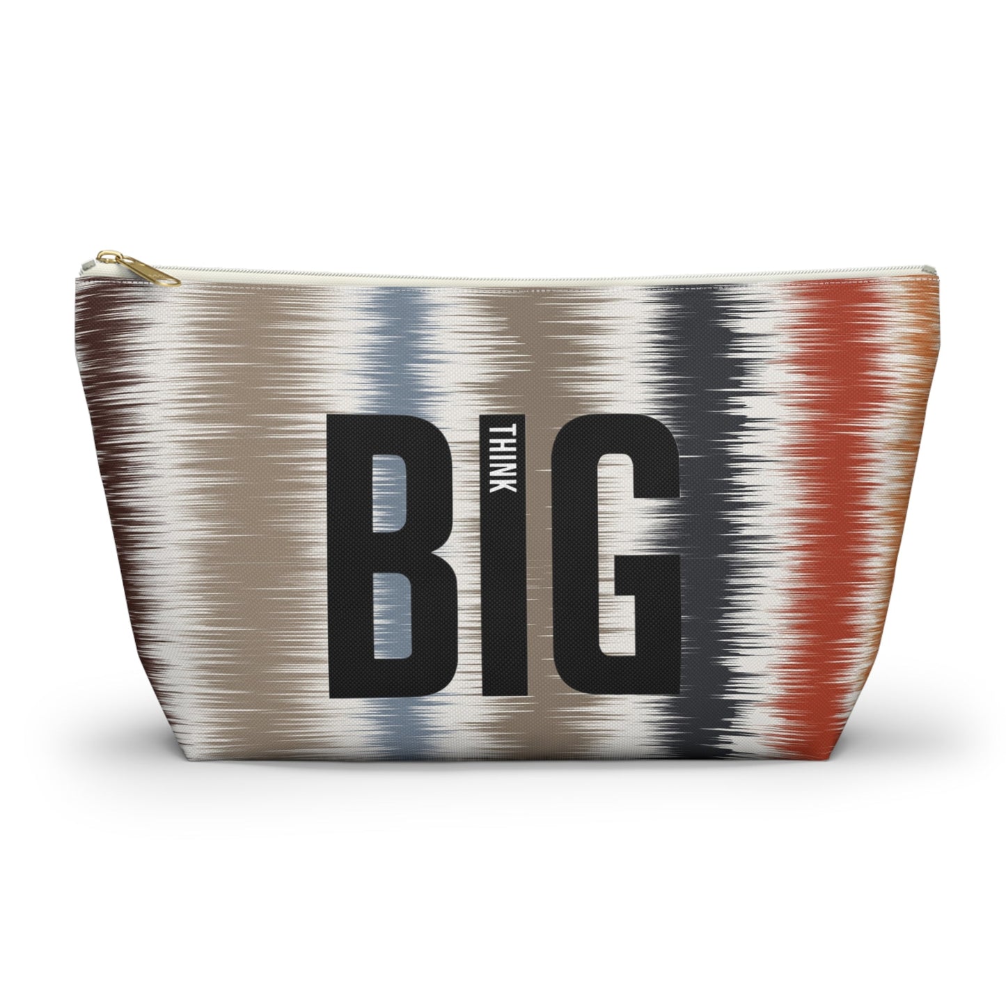 Pouch Accessory w T - bottom Think Big by Mariu del Campo. - Mariu del Campo