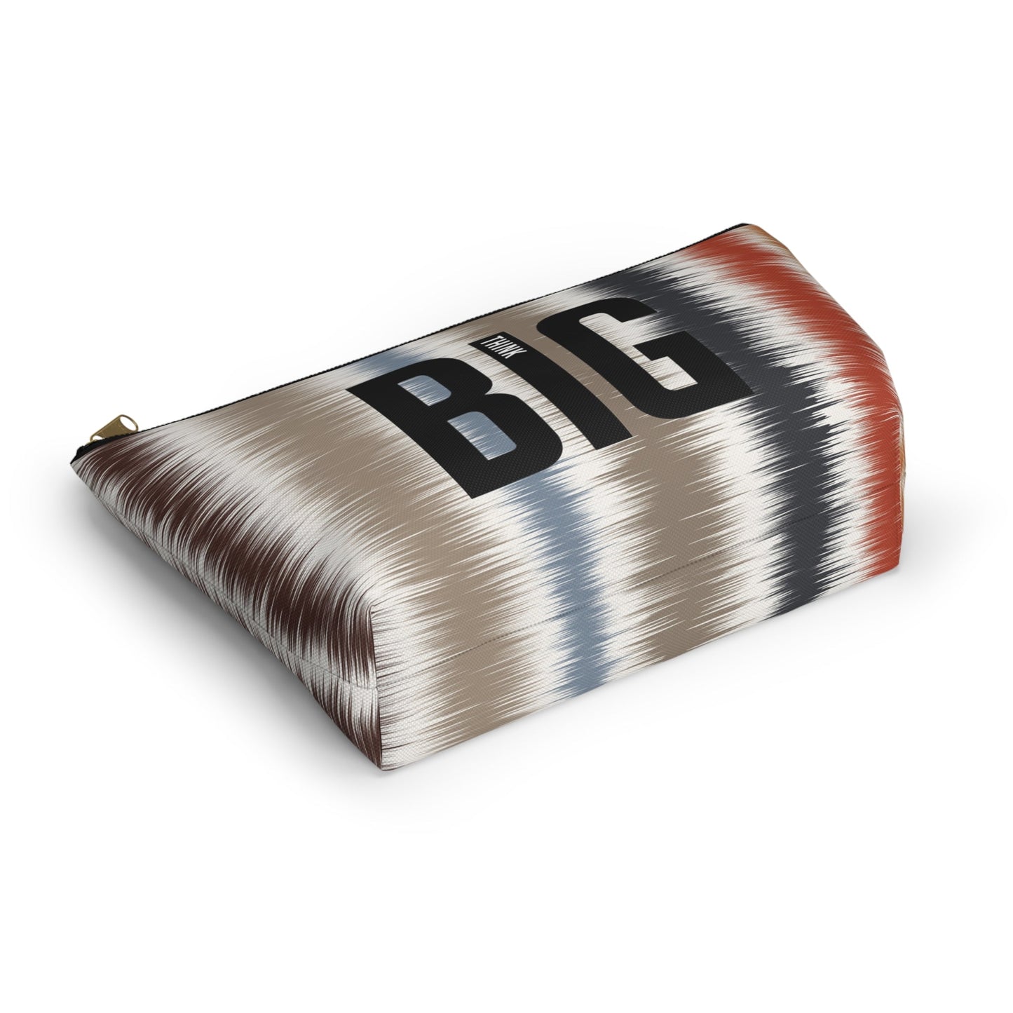 Pouch Accessory w T - bottom Think Big by Mariu del Campo. - Mariu del Campo