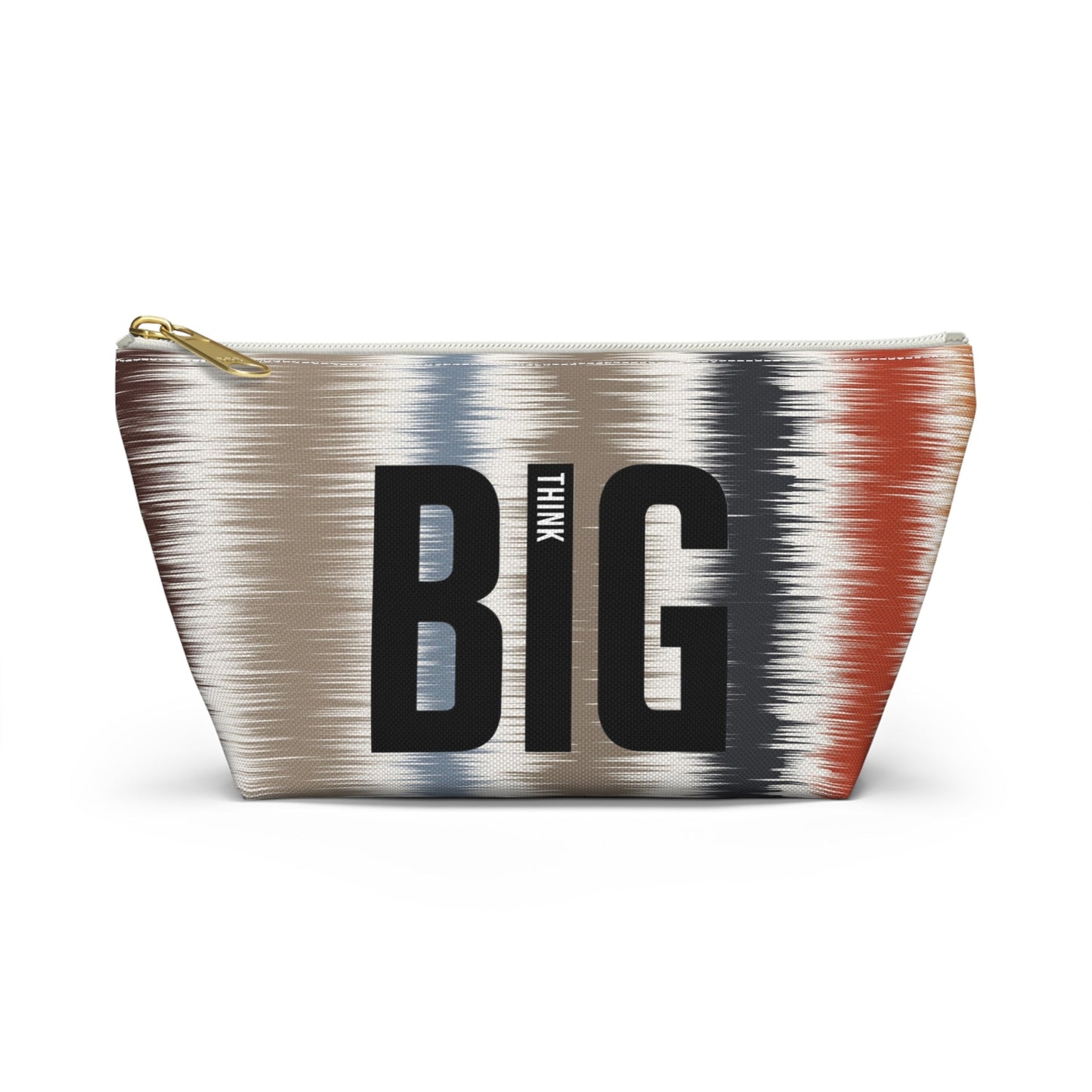 Pouch Accessory w T - bottom Think Big by Mariu del Campo. - Mariu del Campo