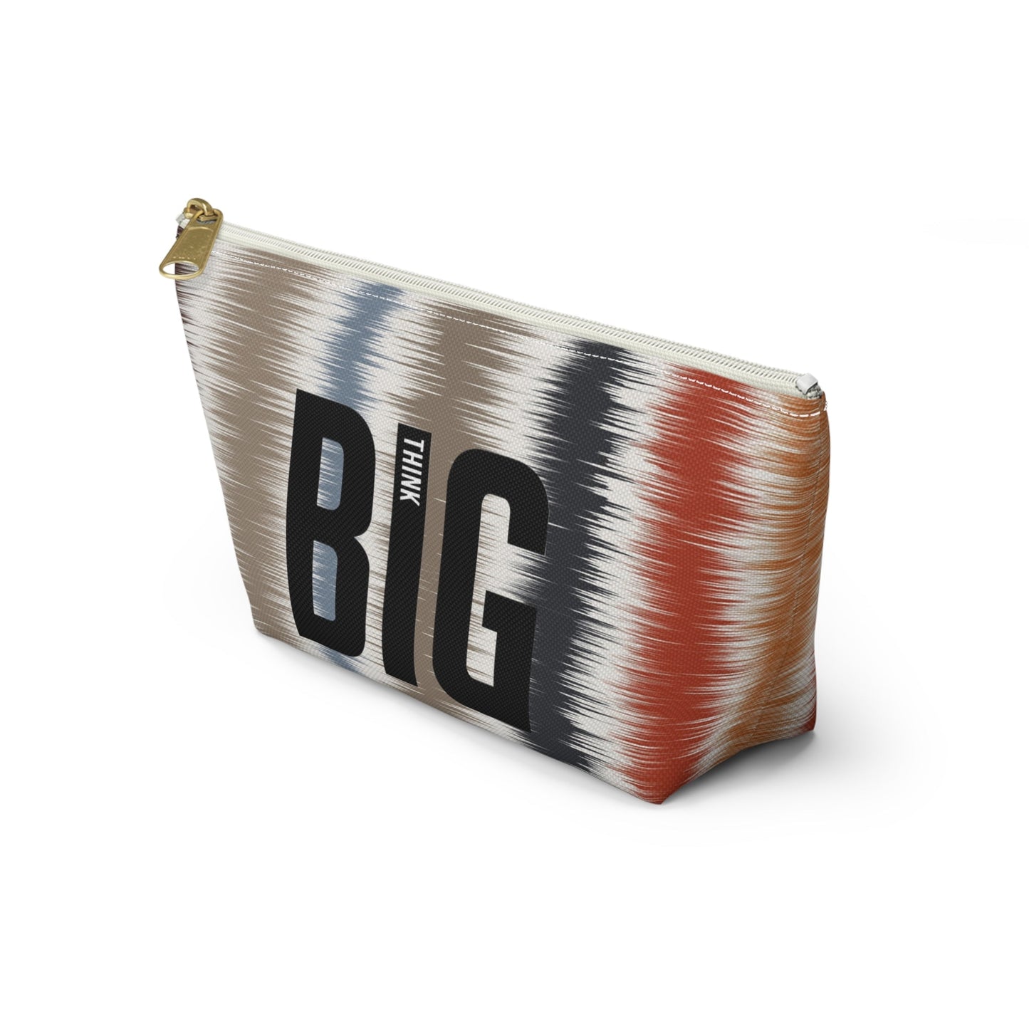 Pouch Accessory w T - bottom Think Big by Mariu del Campo. - Mariu del Campo