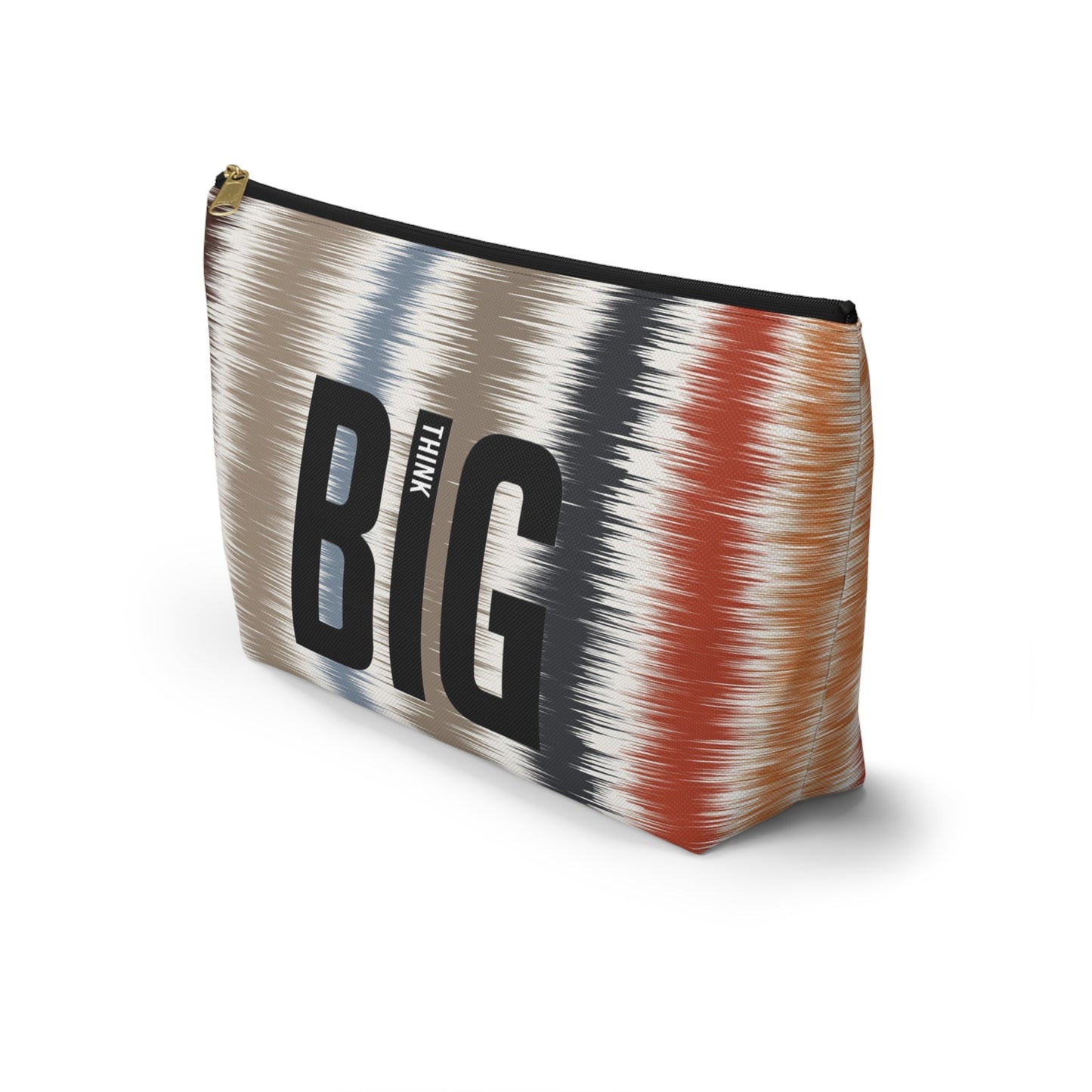 Pouch Accessory w T - bottom Think Big by Mariu del Campo. - Mariu del Campo