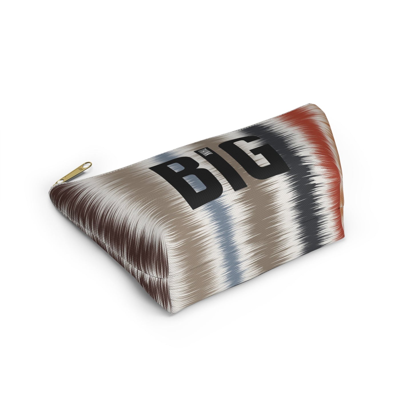 Pouch Accessory w T - bottom Think Big by Mariu del Campo. - Mariu del Campo