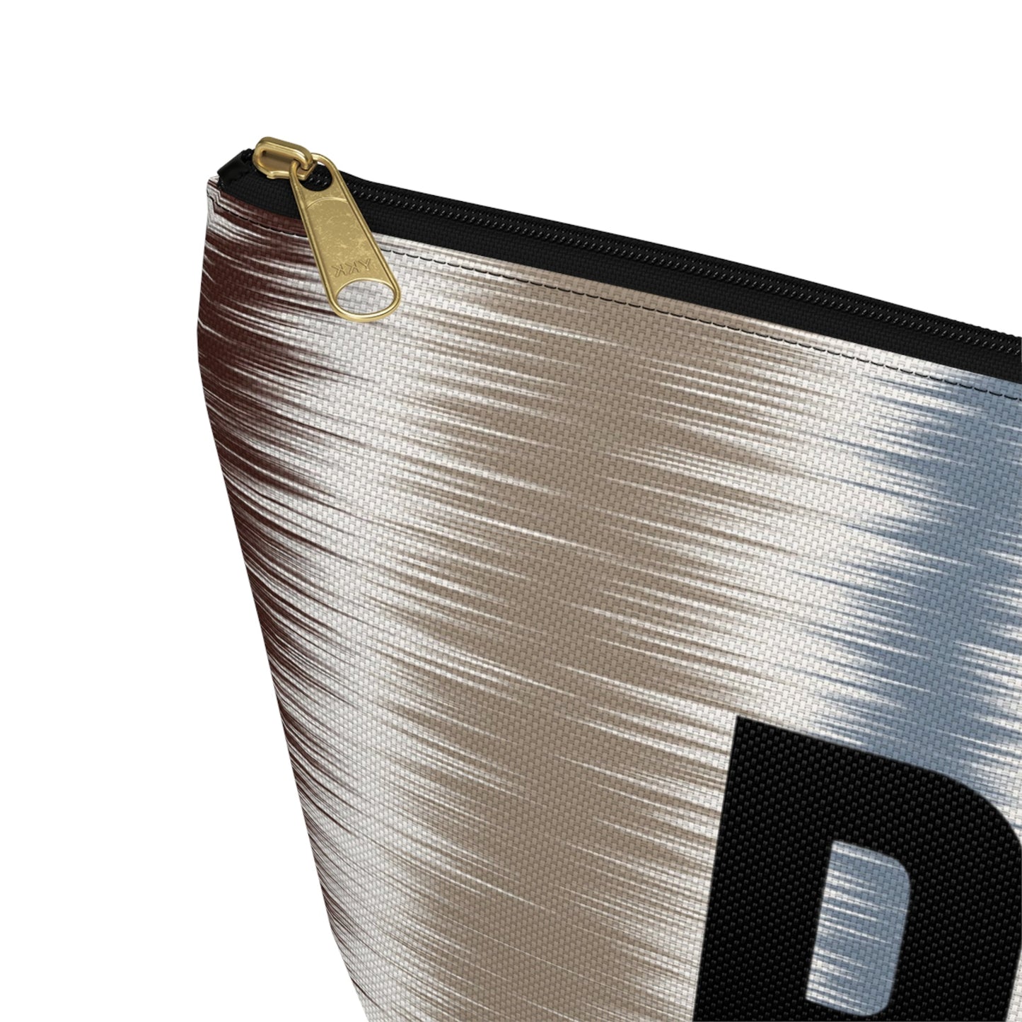 Pouch Accessory w T - bottom Think Big by Mariu del Campo. - Mariu del Campo